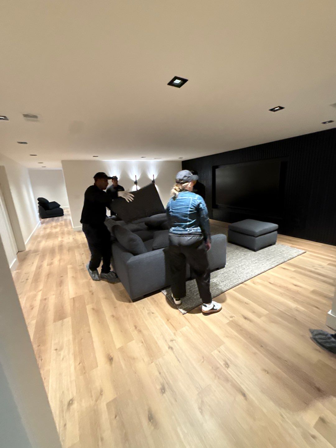Basement Finishing Project with Home Gym and Sauna in Prospect by Authentic Carpentry