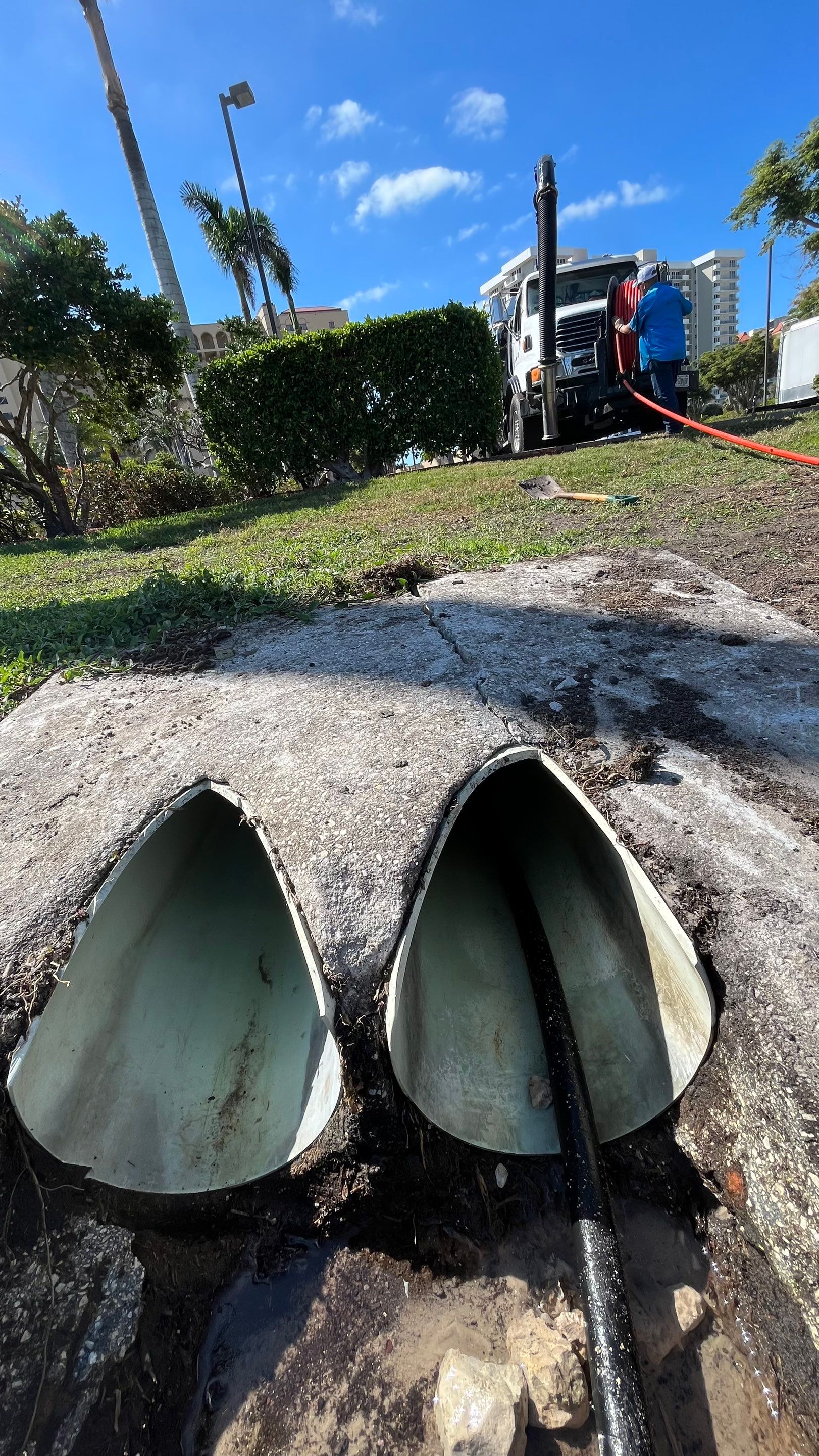 Condo Storm Water System Maintenance and Repairs by APS Power & Water
