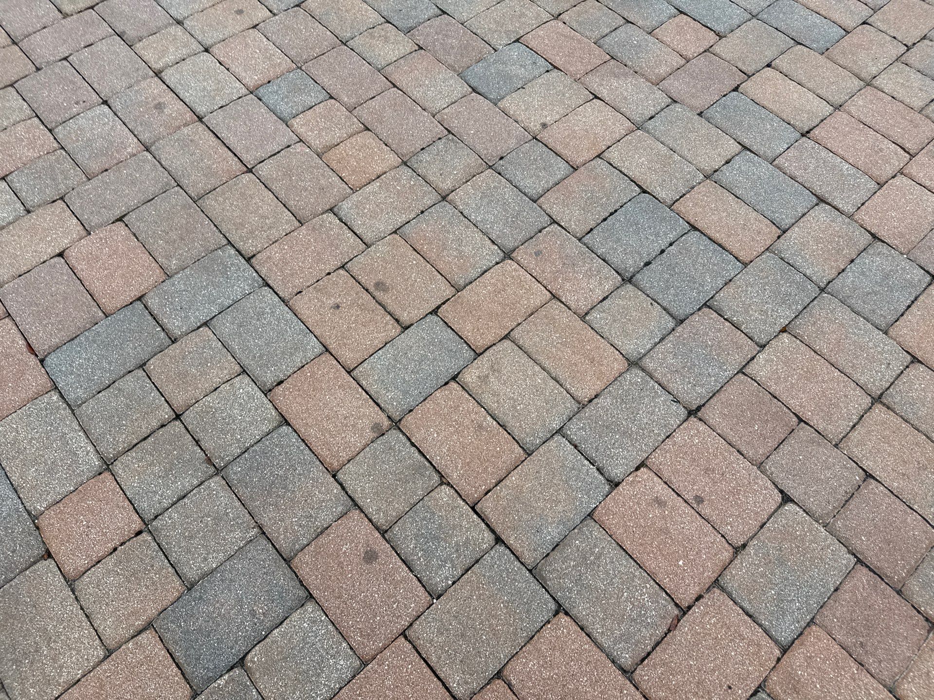 Oil & Tar Removal from Paver Driveway & Entryway by Sunshine AquaWash