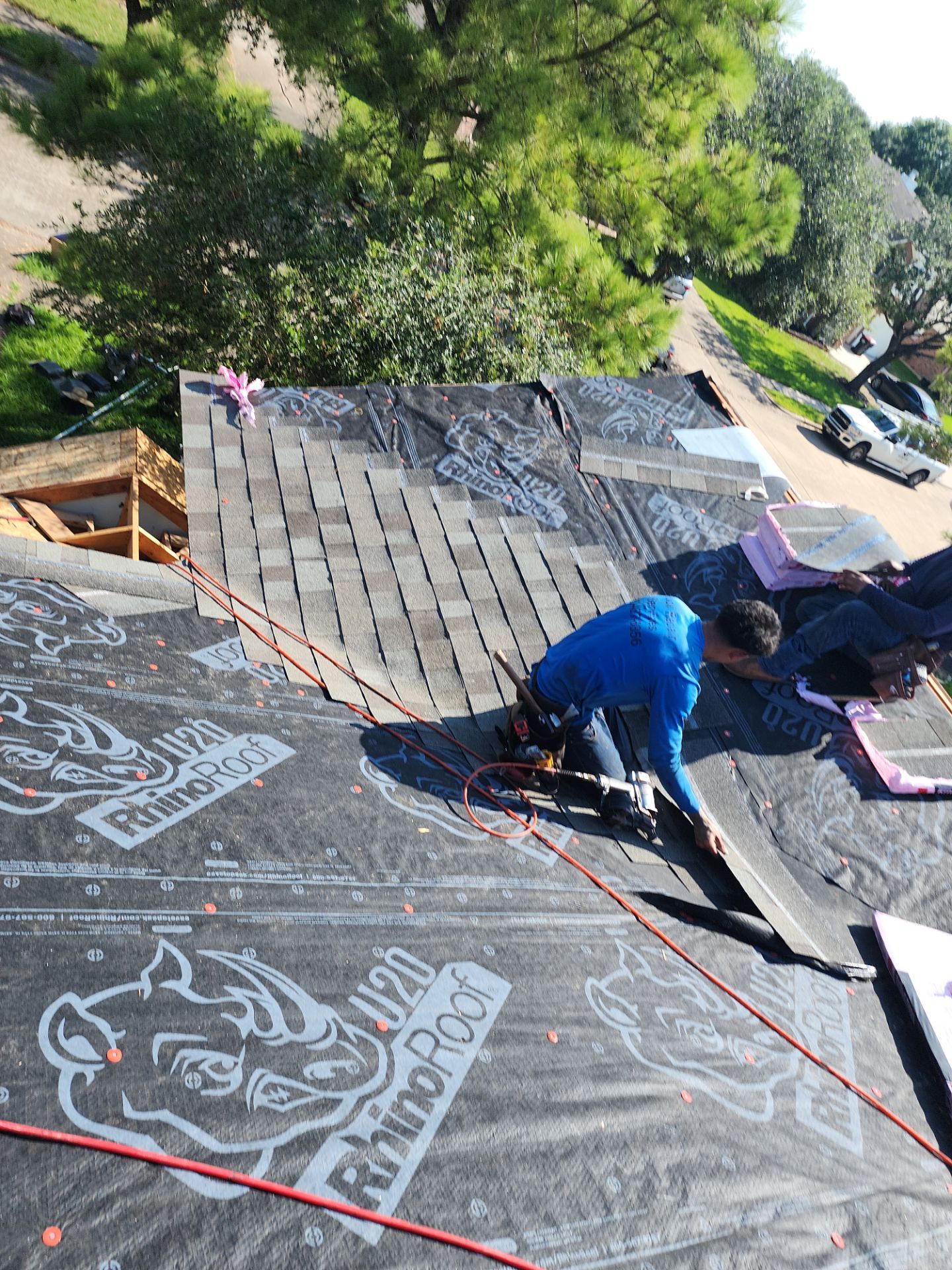 Residential Roofing Repair using Owen's Corning Duration (Lifetime) Shingles by Roof Repair Company
