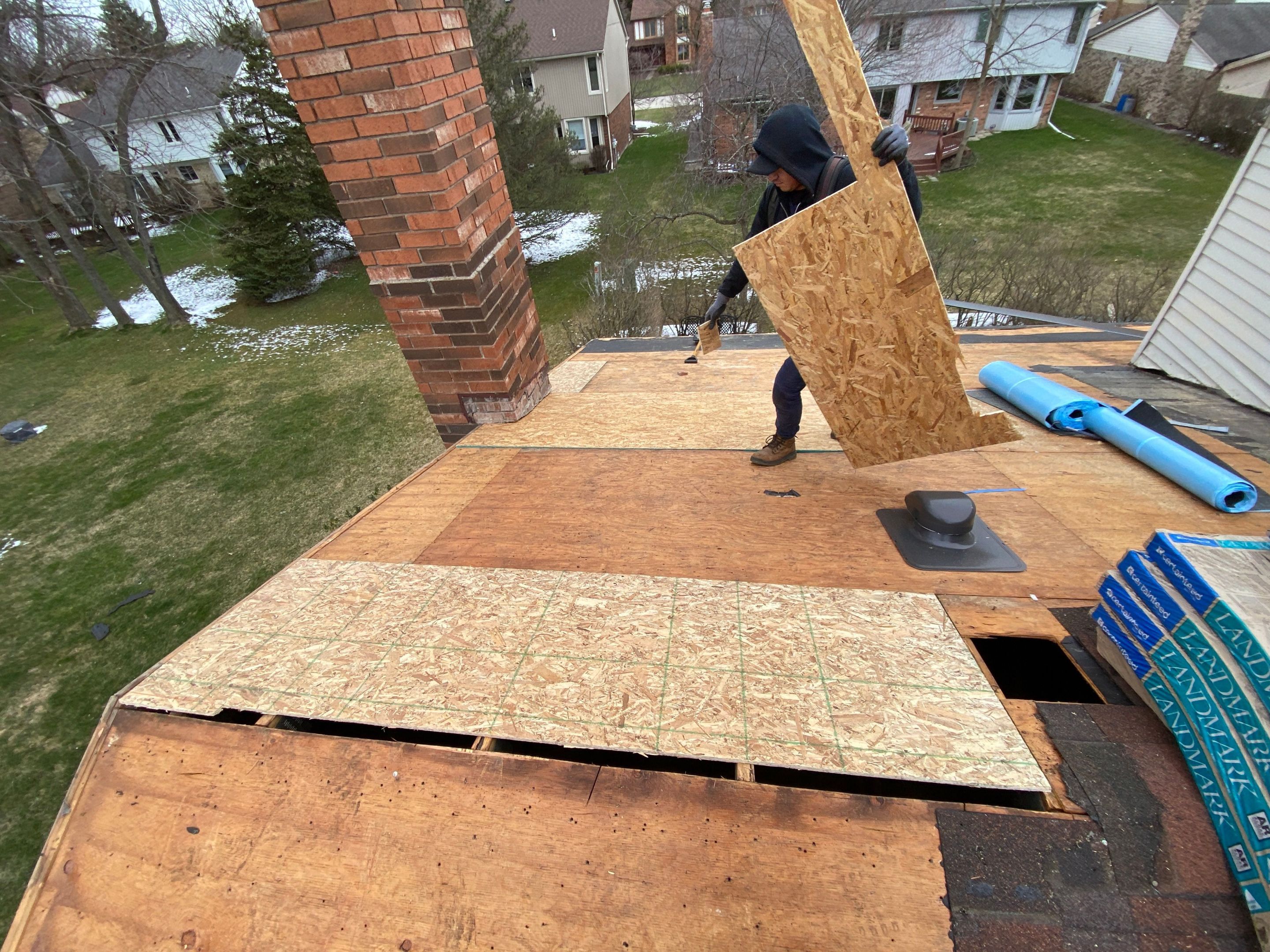 Roof Replacement using CertainTeed Landmark by 180 Contractors