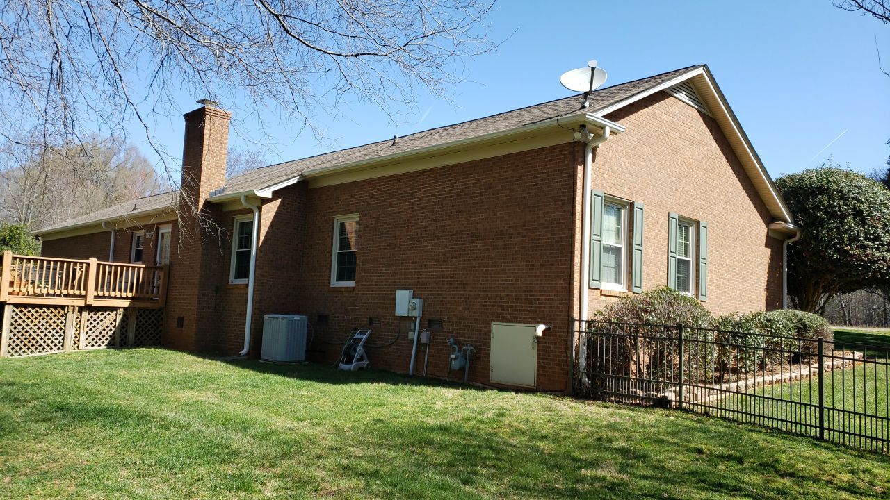 House Wash using cleaner by Power Wash Masters LLC