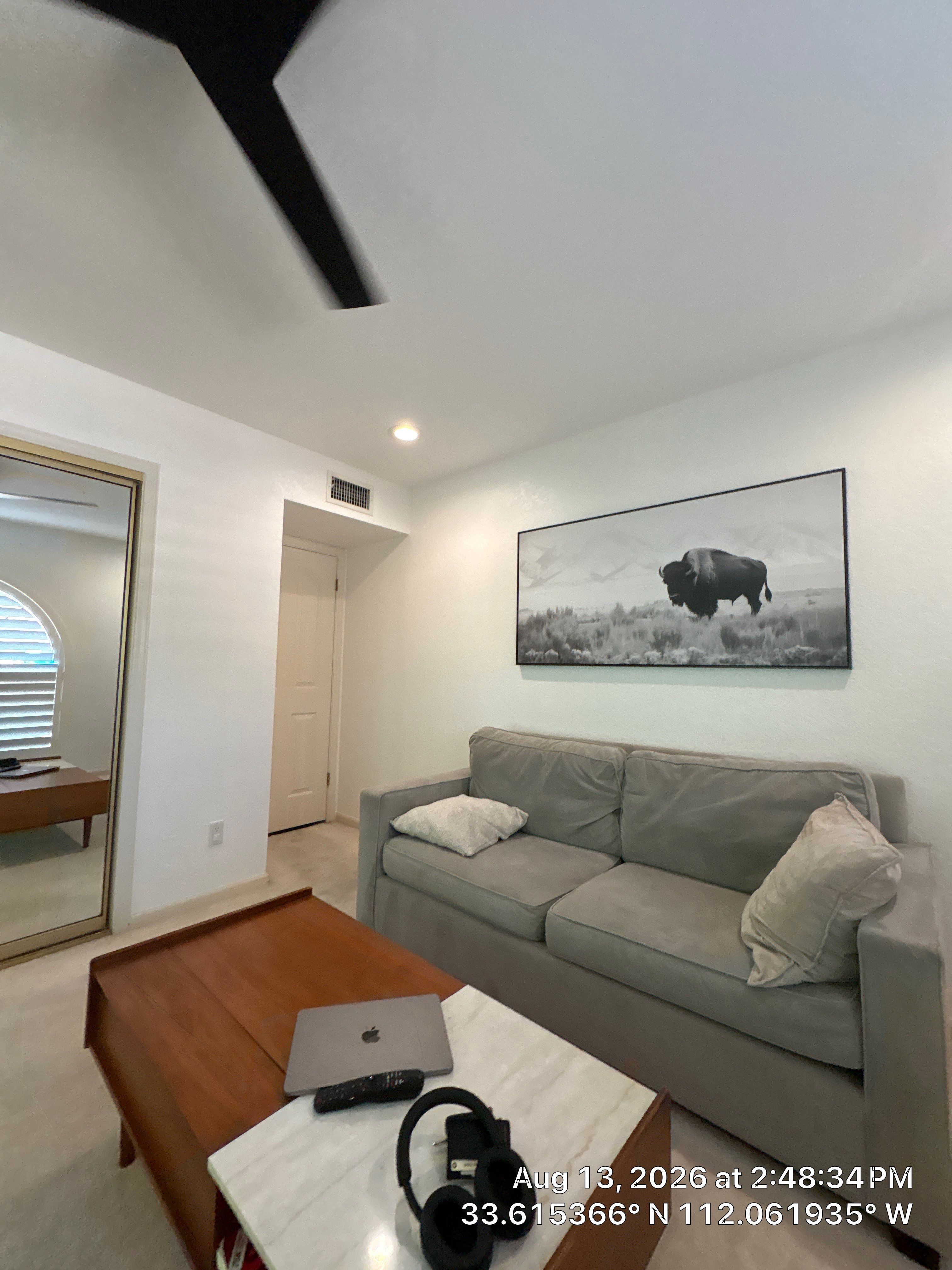 Phoenix Home Office and Media Room With Custom Shutters by CompanyCam Sales Demo