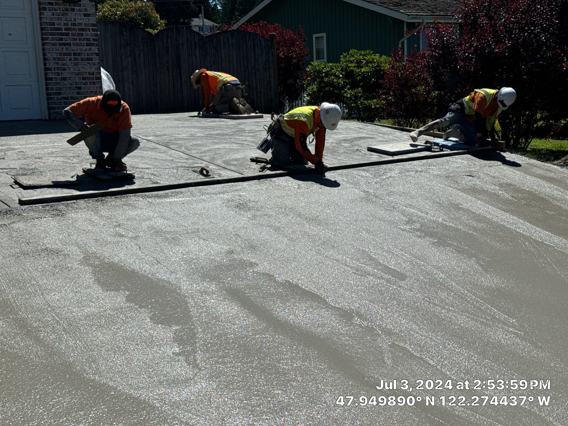 Jacob | Concrete Driveway  by Jireh Asphalt & Concrete Inc 