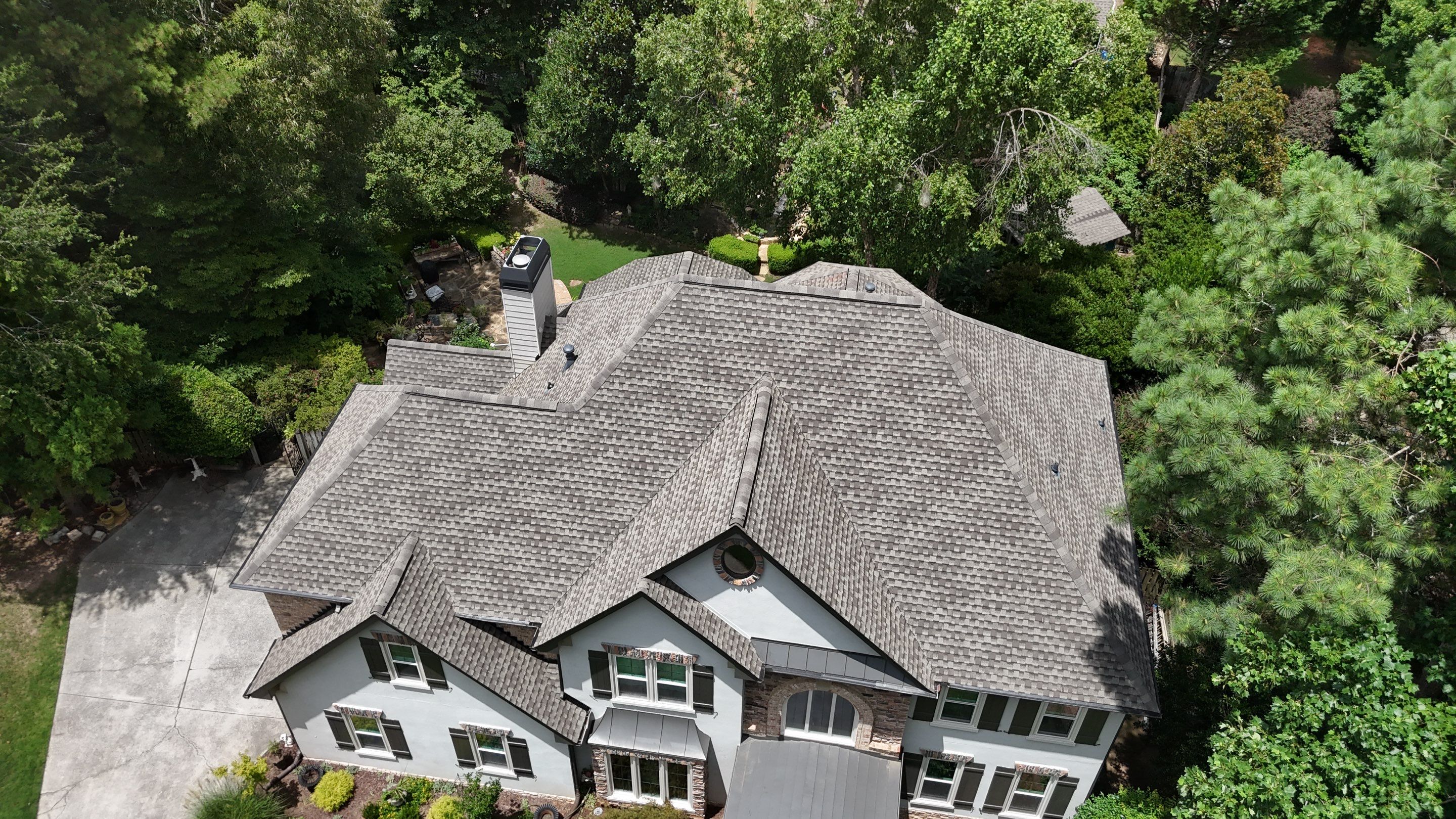 Highland Gate Circle Suwanee Roof Replacement  by Dom Roofing & Restoration