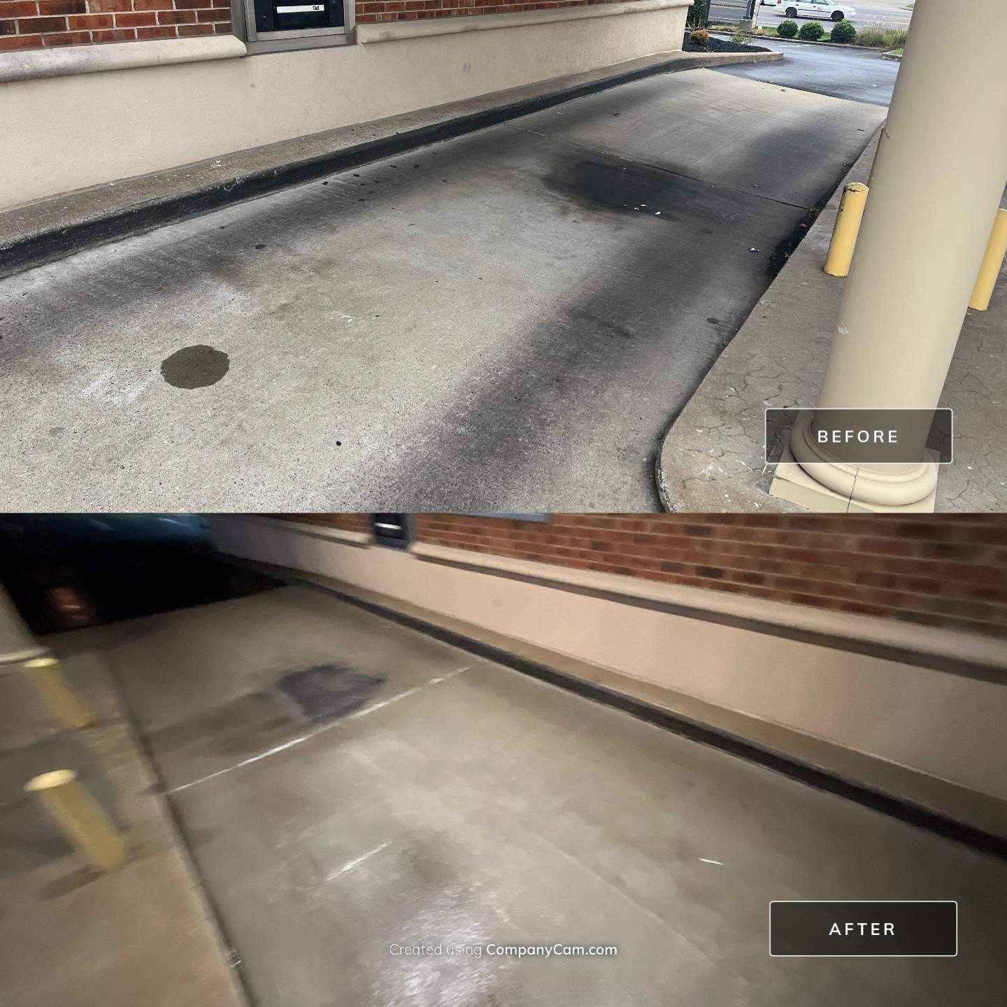 United Communications Bank - Clarksville TN by Mr. Mister Power Washing