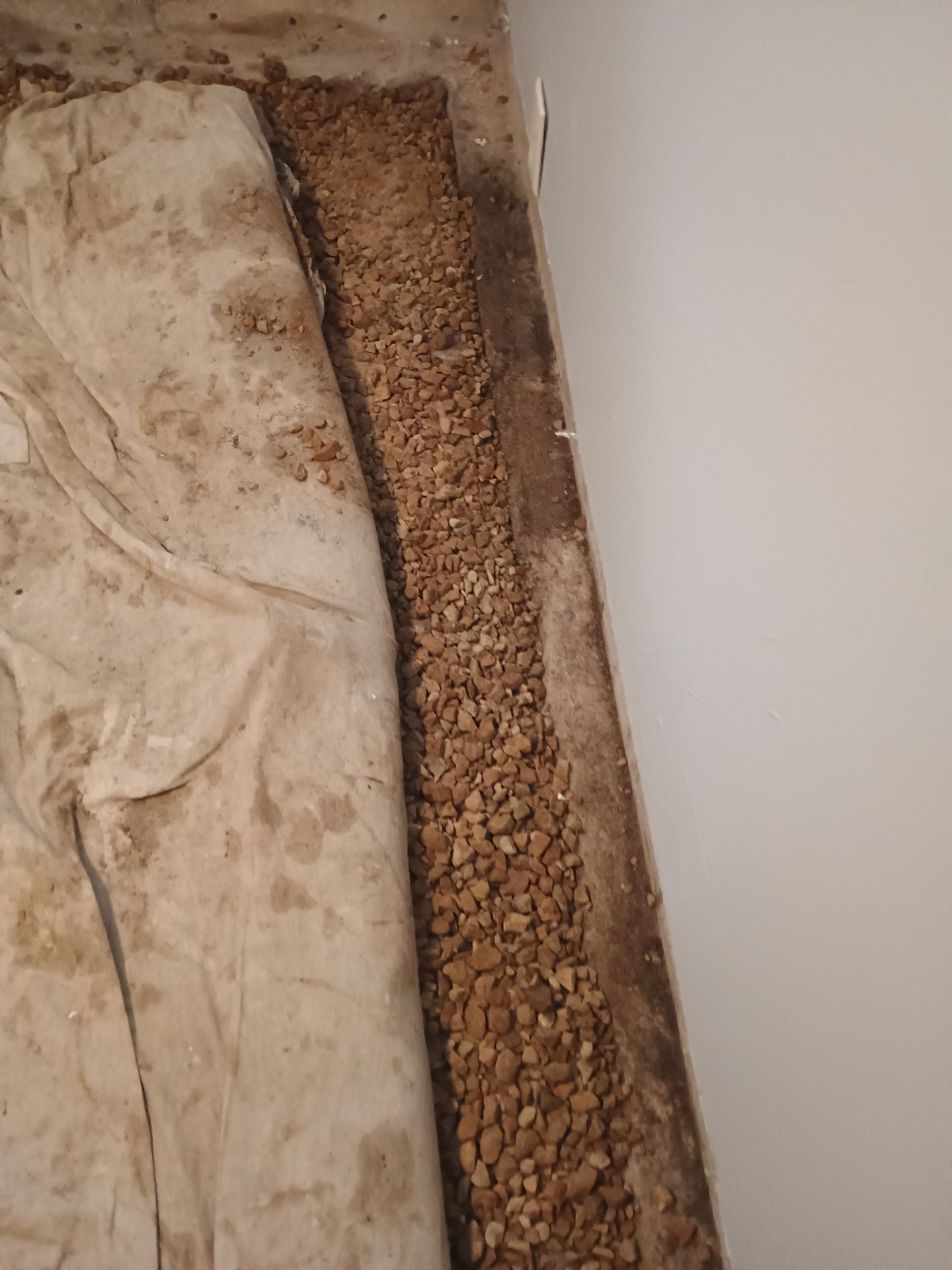 Drain Tile & a Sump Pump for our Property Management Partner by Waterproofing Northeast