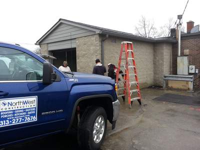 New Masonry Garage and Storage Building