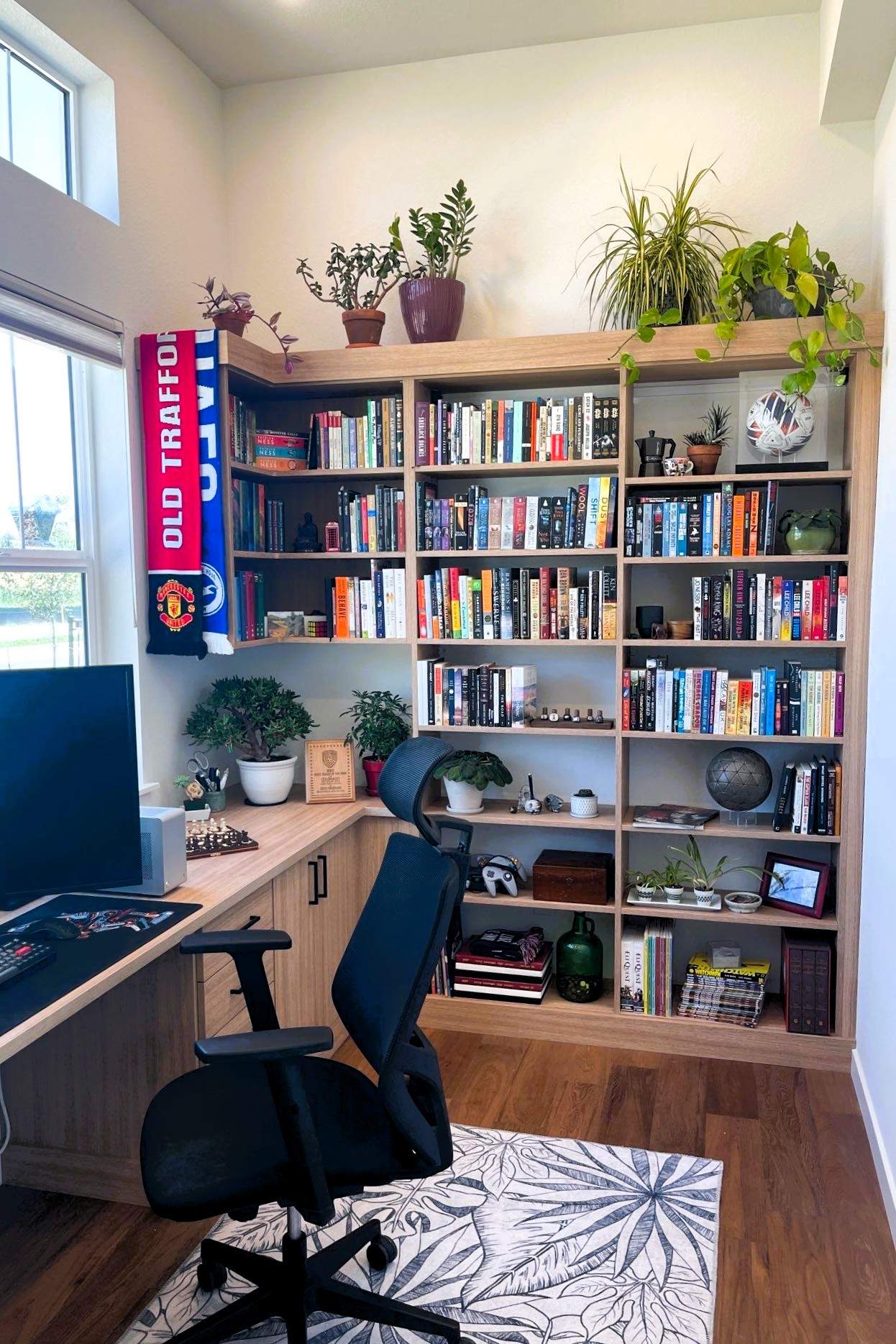 Spare Room converted to Gaming Office by Concept 32, Inc.