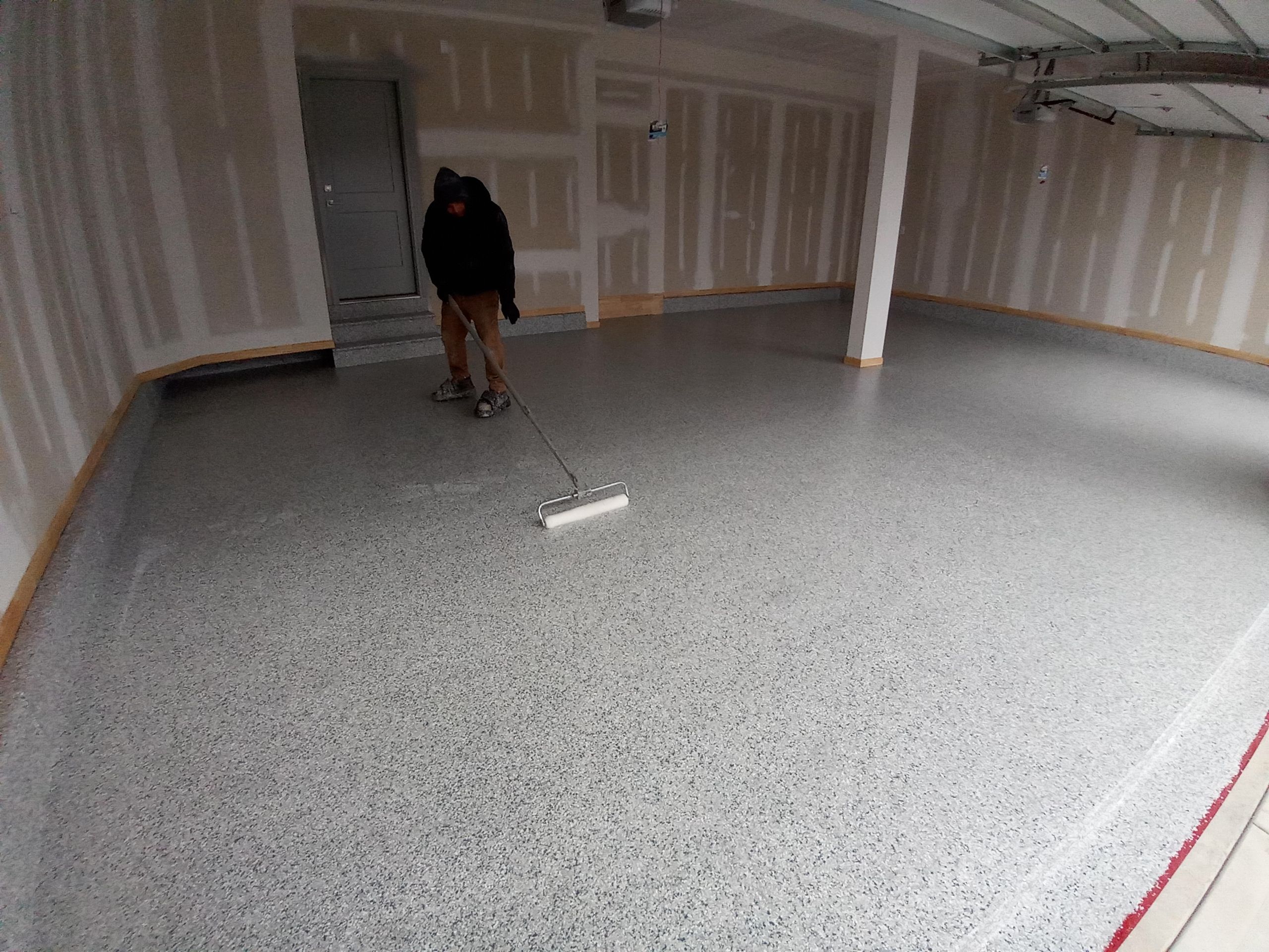 Garage using Tidalwave by Select Painting, Coatings & Garage Cabinets