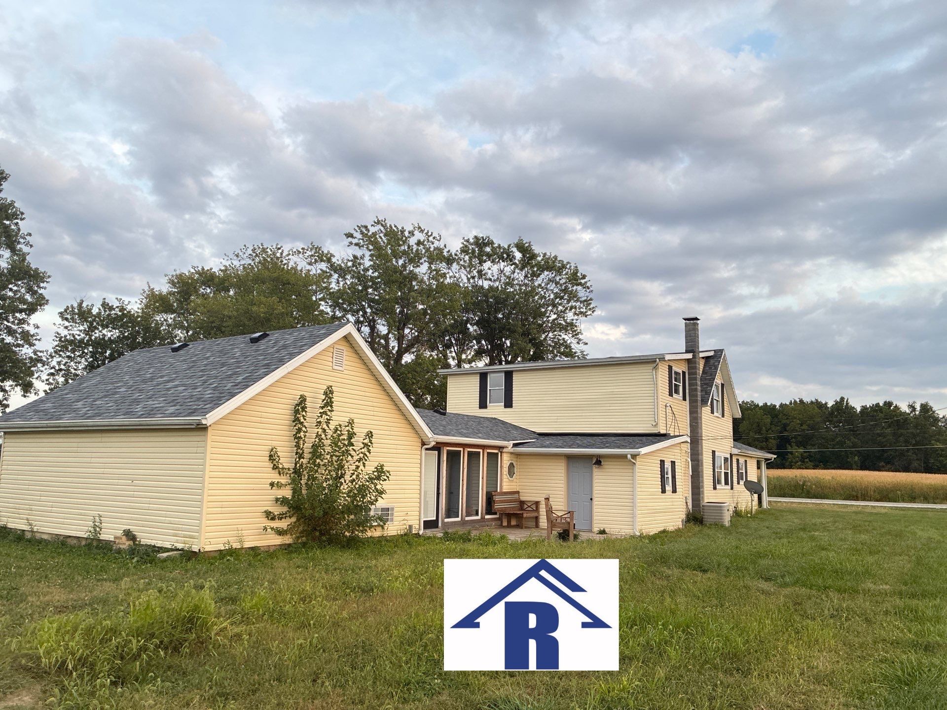 Project in Parker City, IN by Rodeffer Roofing INC