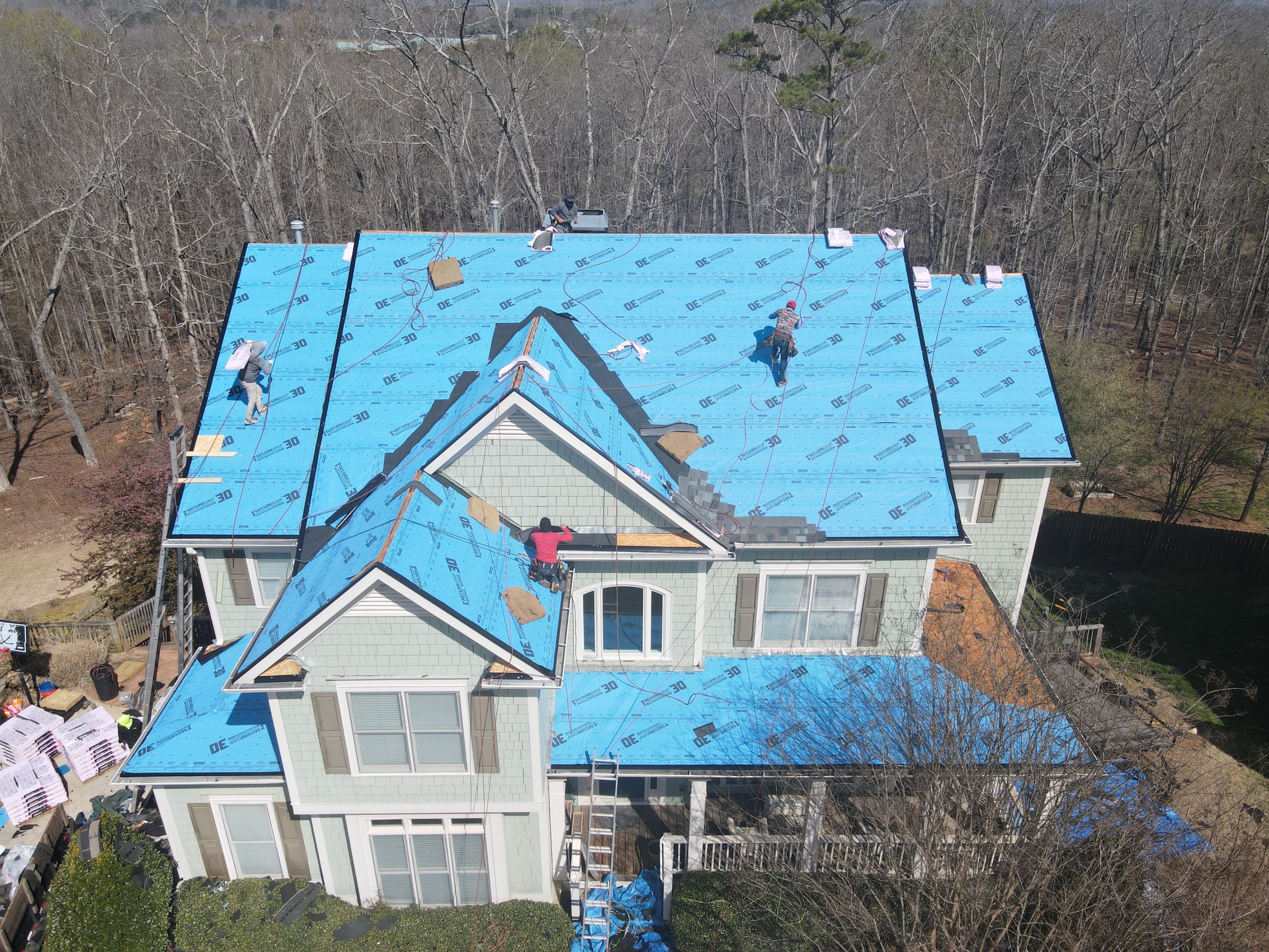 Commercial Roofing Installation using Owens Corning by Inspector Roofing and Restoration