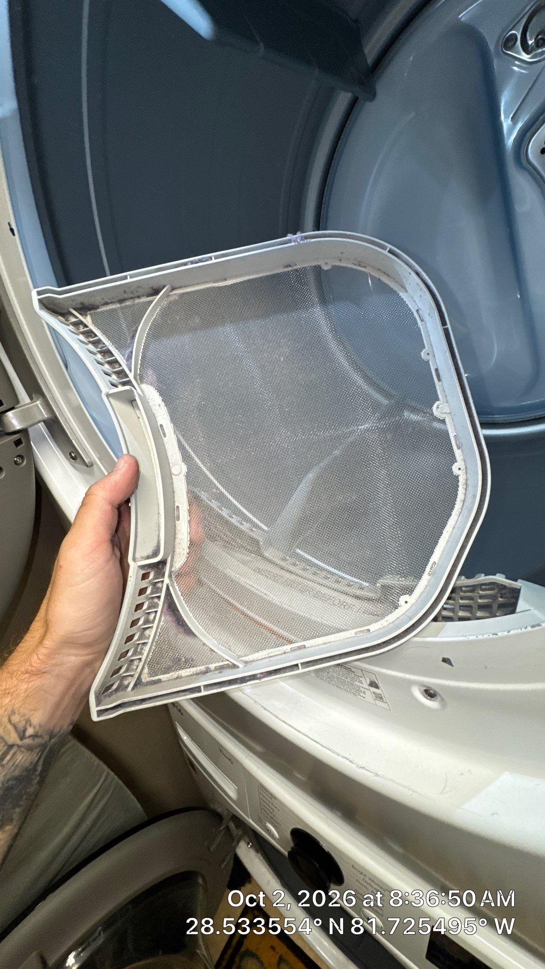 Dryer Vent Lint Removal in Clermont by Hygienic Air, Inc