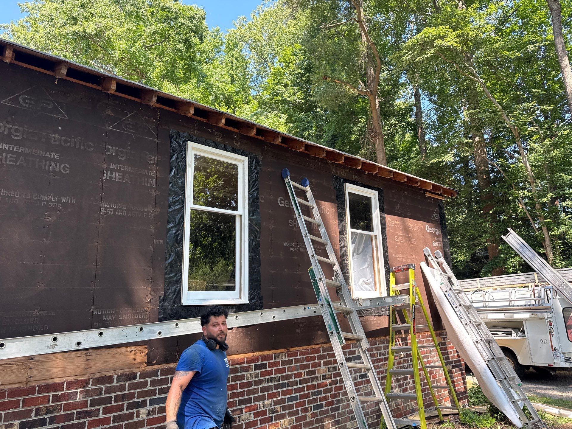 Siding Replacement and Structural Wood Rot Repairs in Mechanicsville by Cade Construction