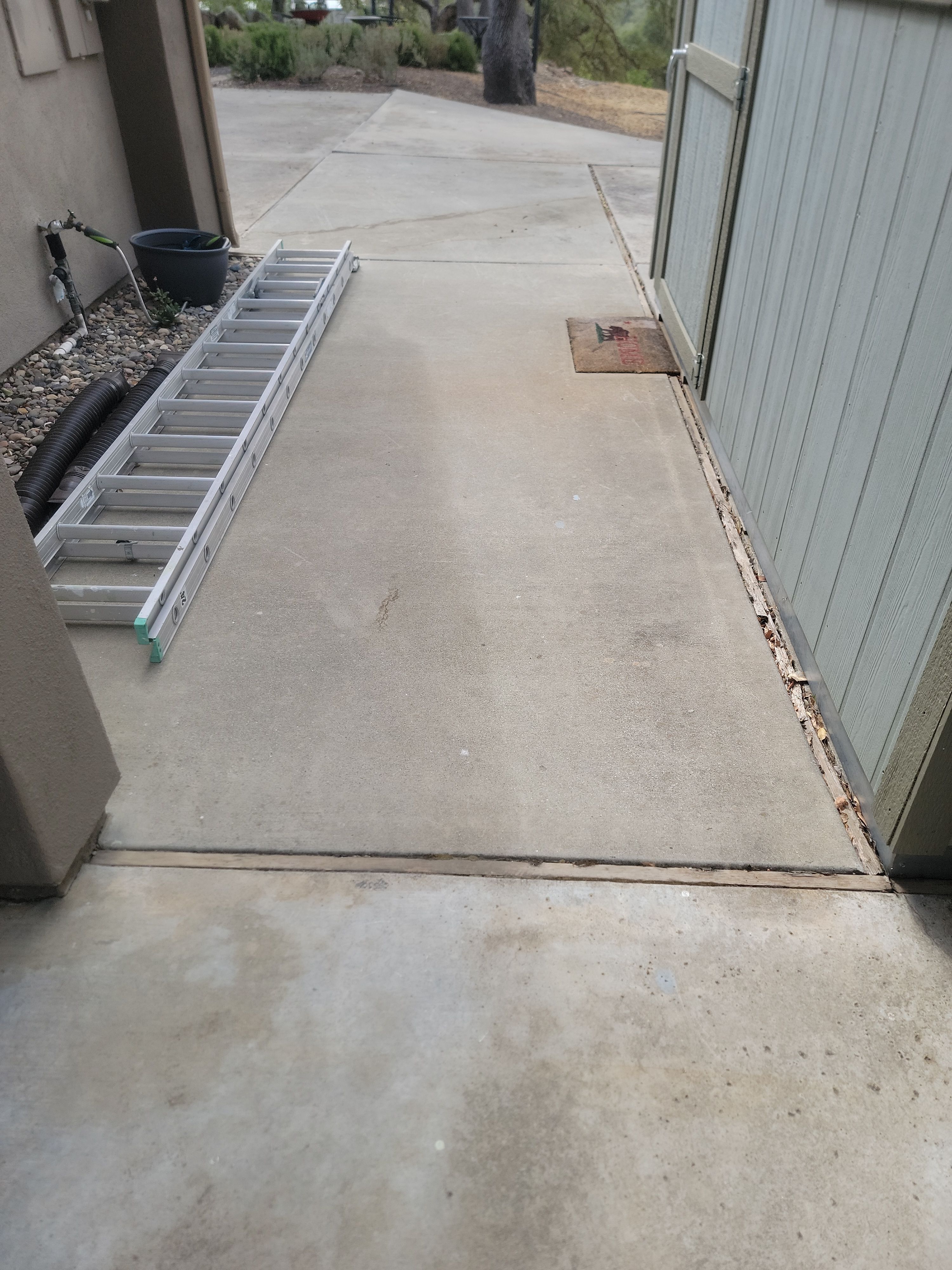 Simiron Safari Chip Concrete Coating and Front Porch Makeover in Atascadero by MGP Coatings