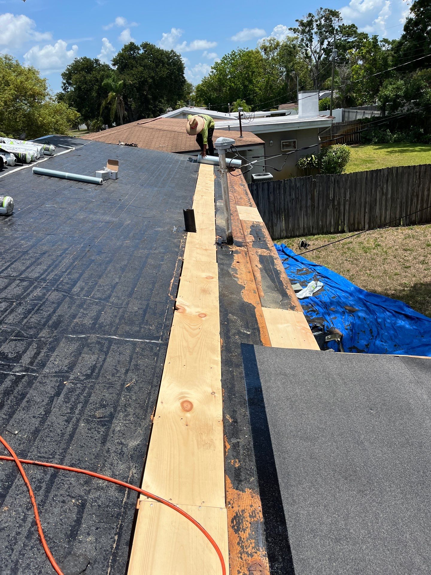 Project in St. Petersburg 33710 by Mitchell Roofing Company LLC 