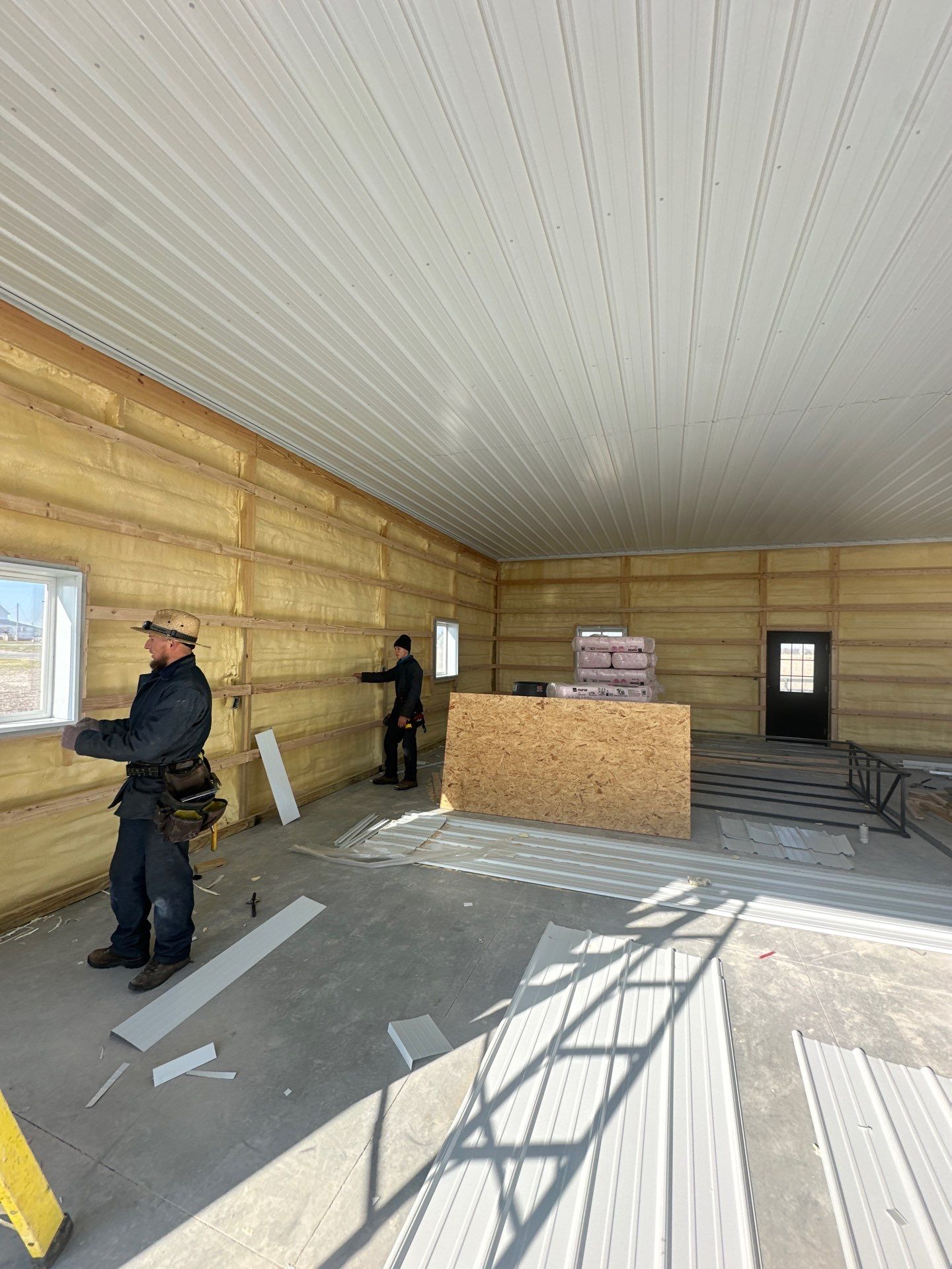 40'x40'x12' Garage by The Barn Builders 