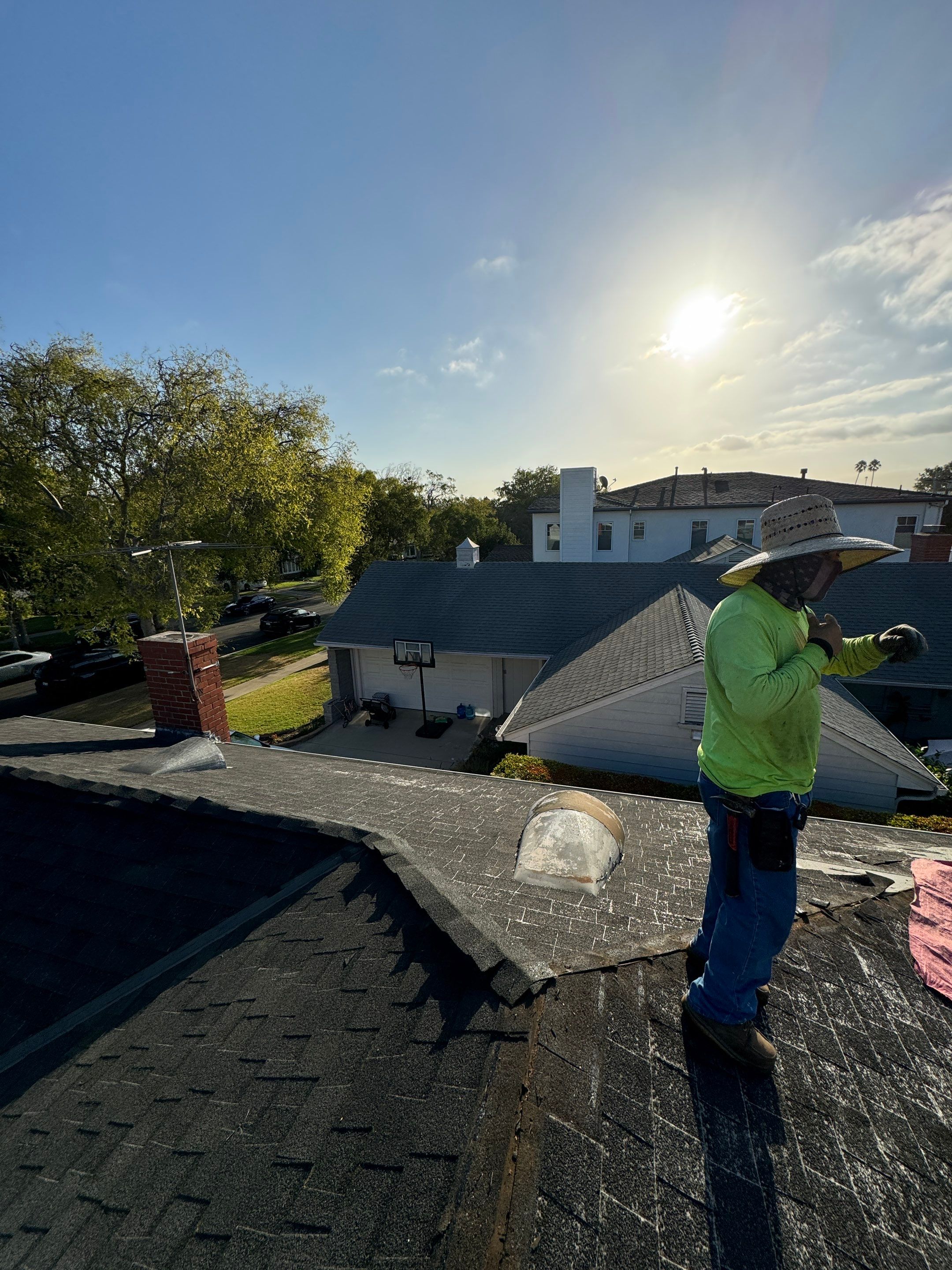 Residential Roofing Installation using Shingles by Hull Brothers Roofing