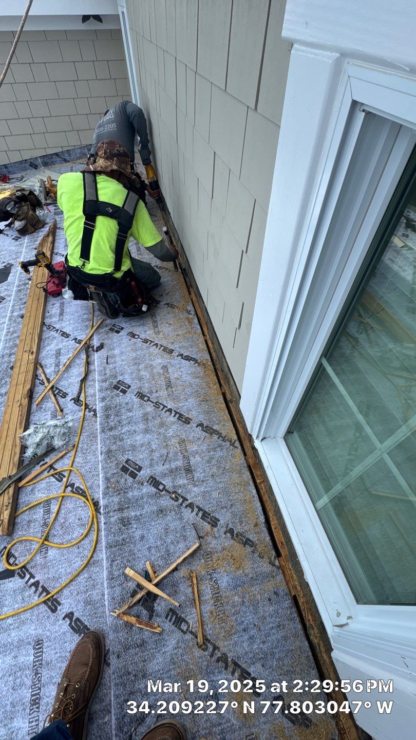 Standing Seam Metal Roof Installation- Wrightsville Beach, NC by Summit Roofing 