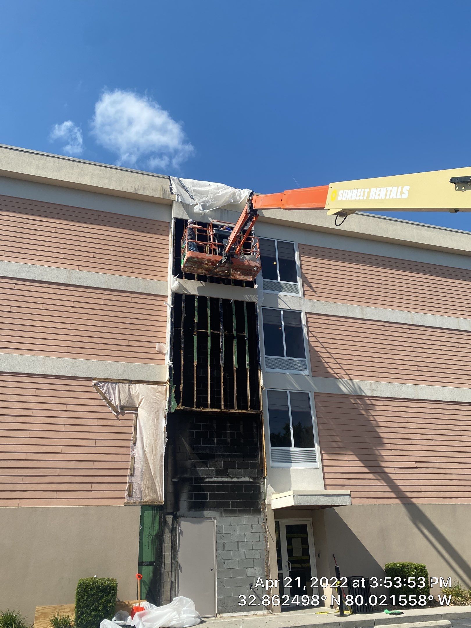 Fire Loss - Hotel by EAS Environmental, LLC.