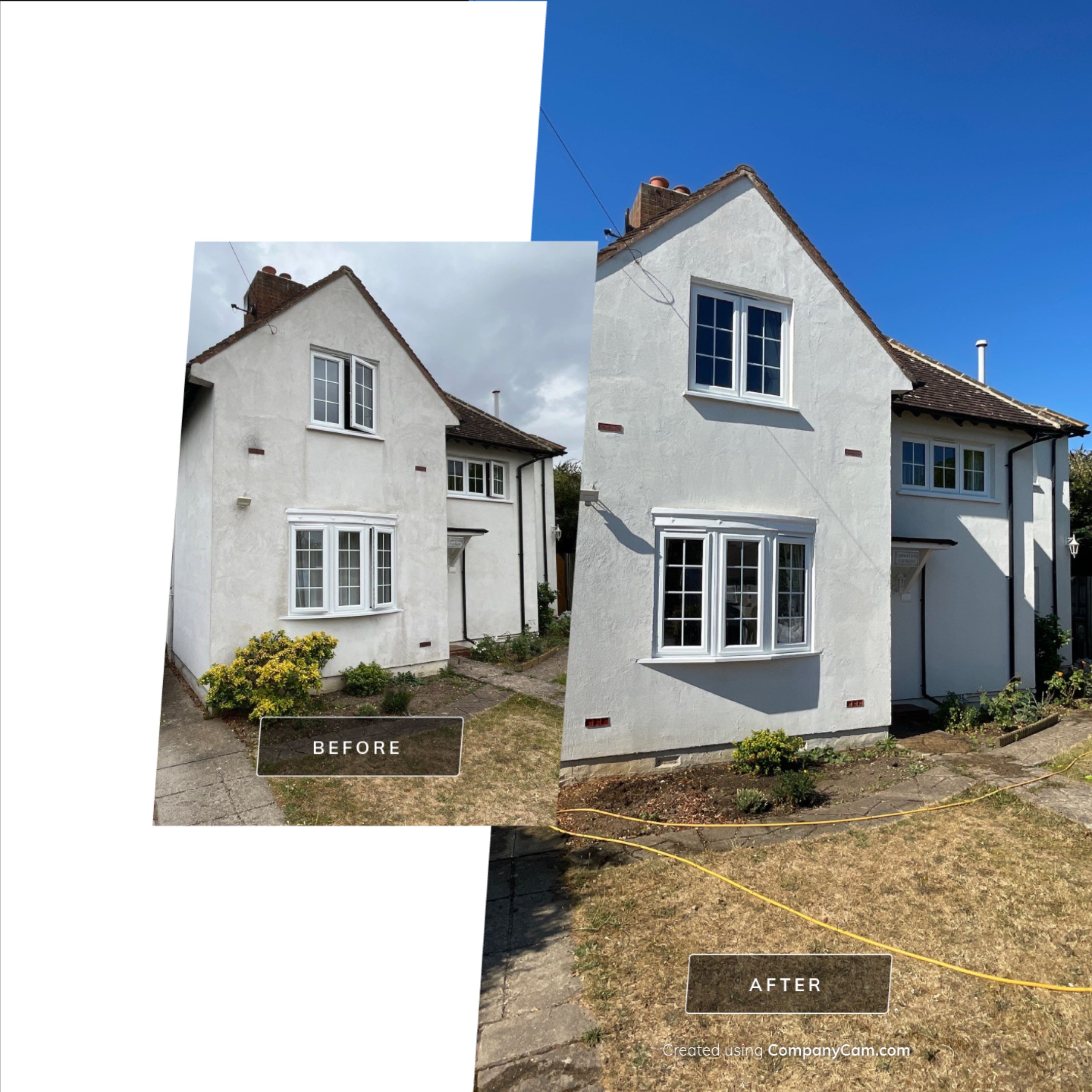 Render Clean using Gardiner Backpacks by Ges Exterior Cleaning ltd
