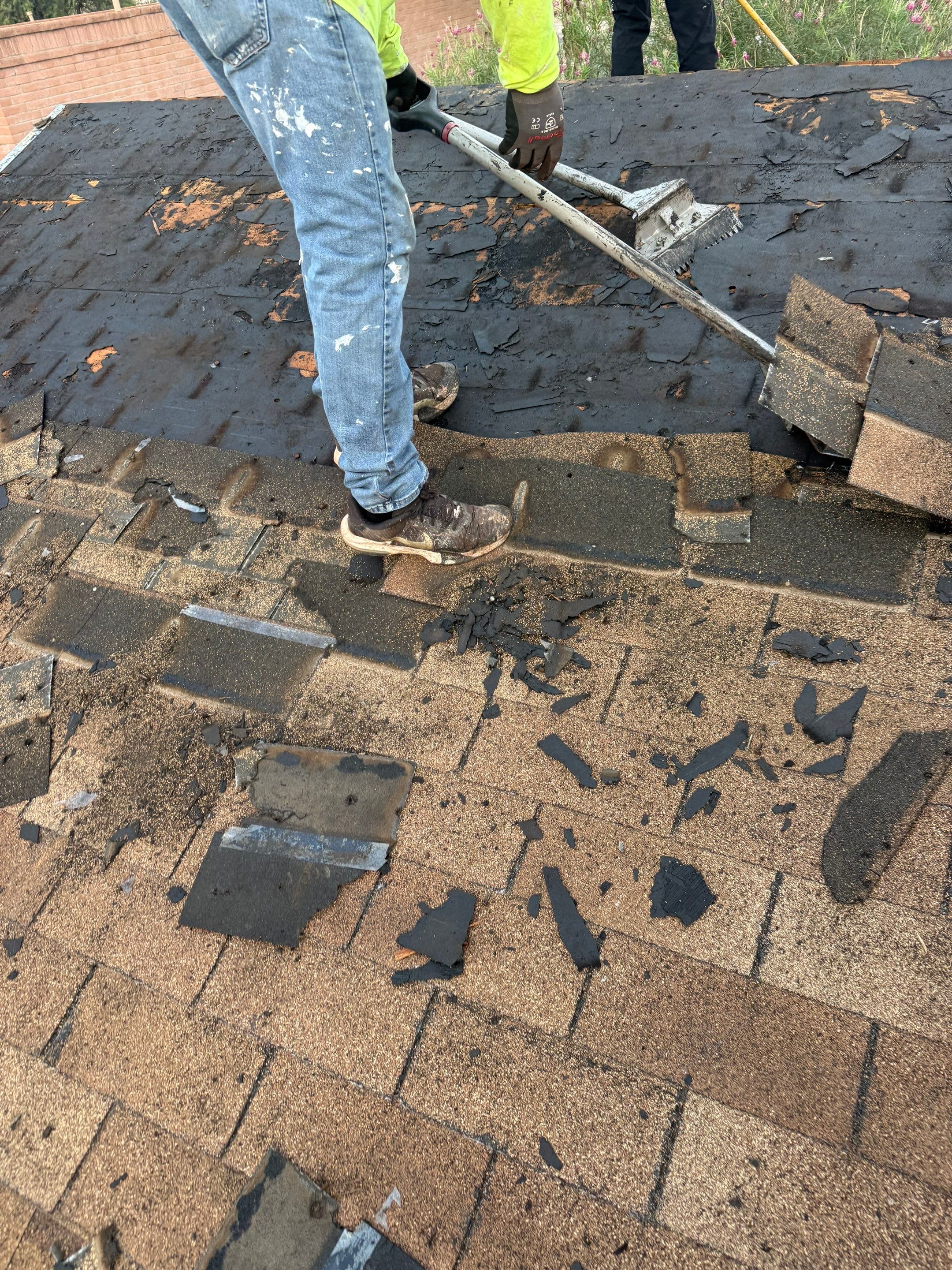 Shingle Roof Replacement and Low Slope Coating in Tucson