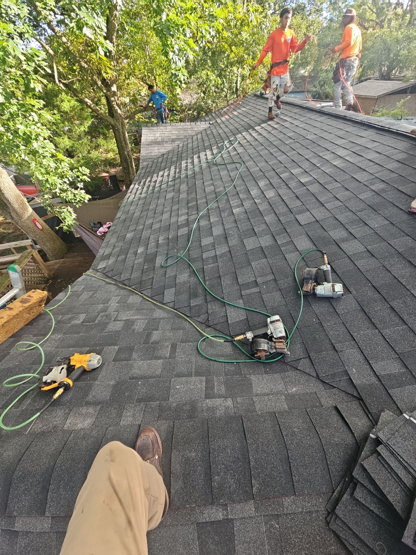 Residential Roofing Installation using Owen's Corning Duration (Lifetime) Shingles by Roof Repair Company