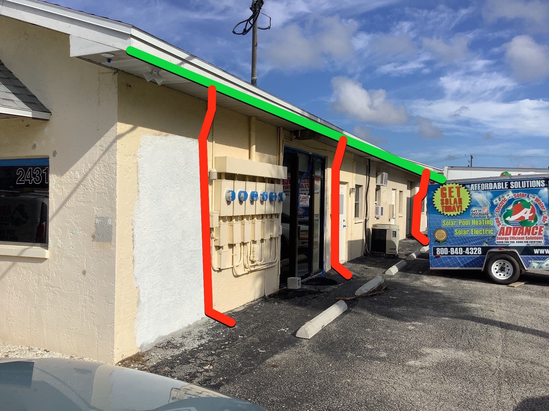 Commercial Gutter System in St. Petersburg FL by Gutter Professor by Gutter Professors