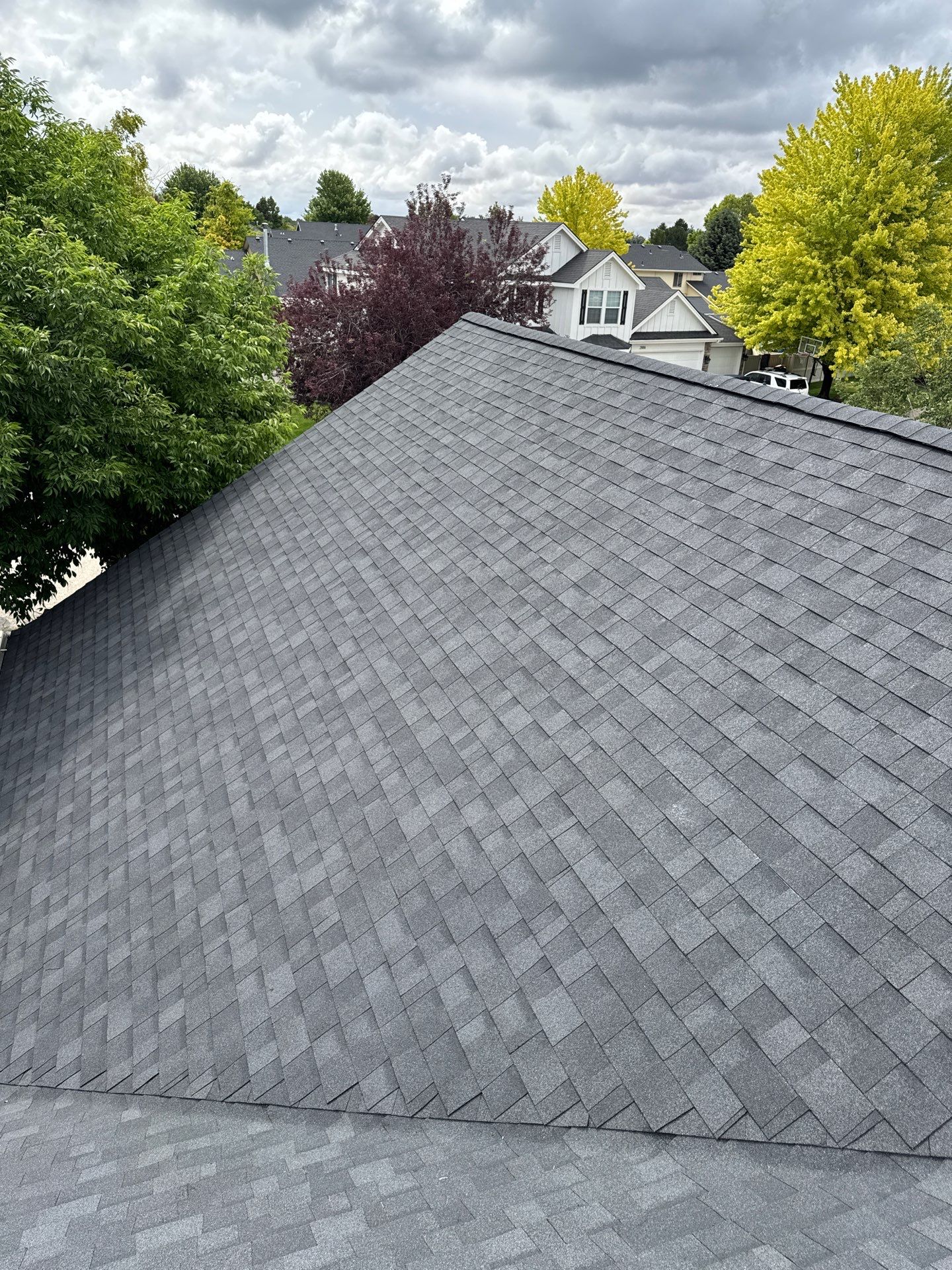 Residential Asphalt Shingle Roof Replacement in Meridian, Idaho by Olive Roofing