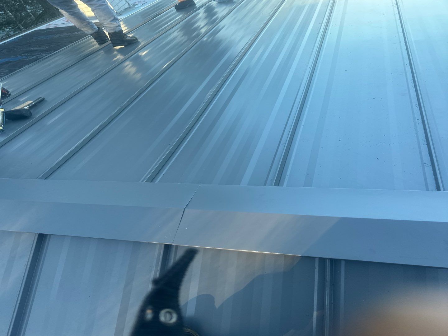 Standing Seam Roof  using Standing Seam Metal 26 Guage by Stendahl Services