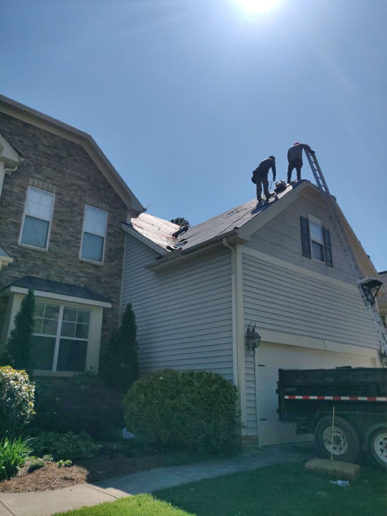 Residential Roofing Installation using Roof Installation by American Roofing NC