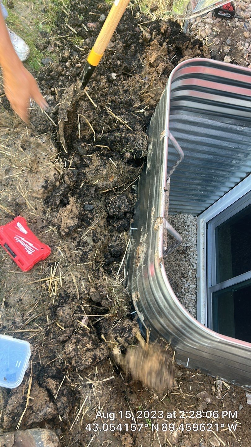 Egress Window using Provia Windows by Total Restoration Services