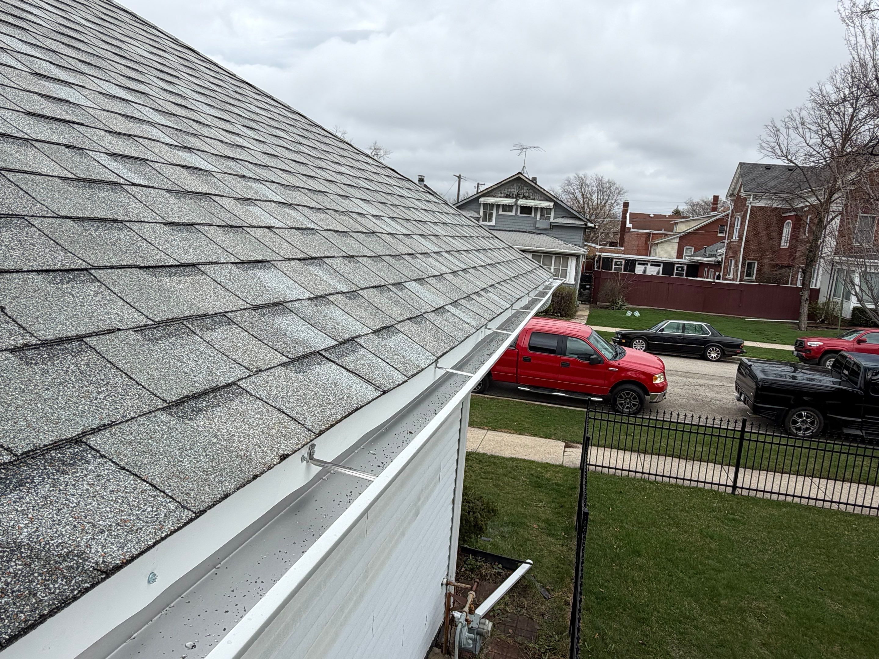 Roof Replacement using Cobblestone Gray by Just Brilliant Restoration JBR