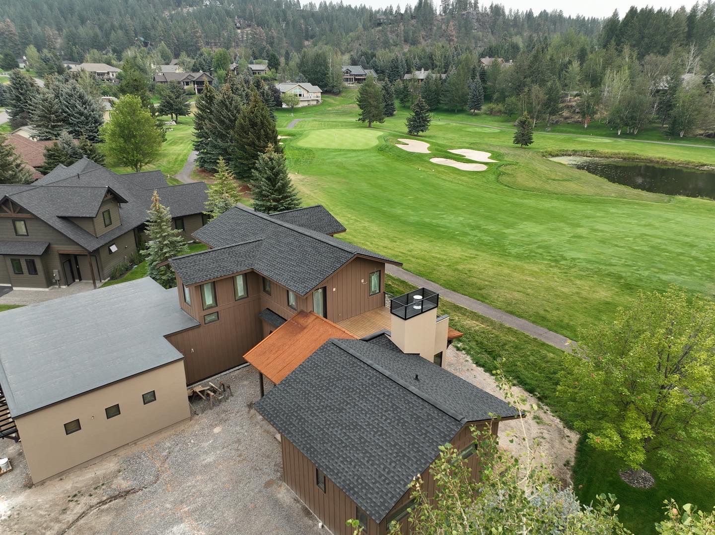 GAF Timberline HDZ - Charcoal by Montana Roofing Solutions