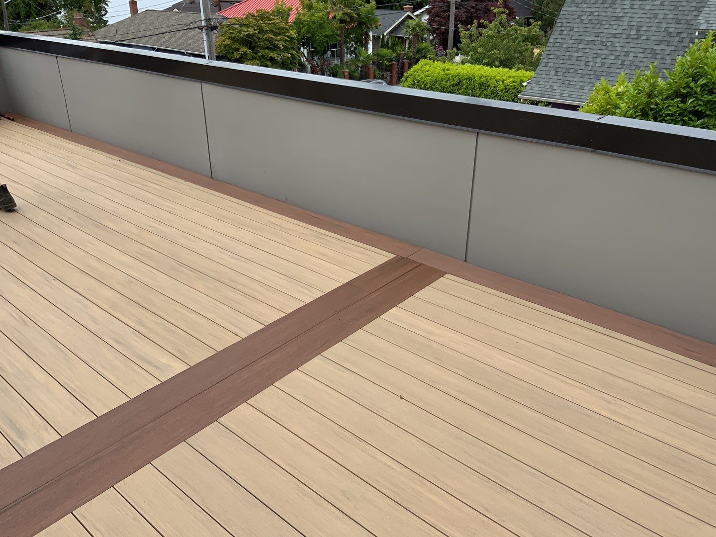 North Admiral Rooftop by Alki deck builders 
