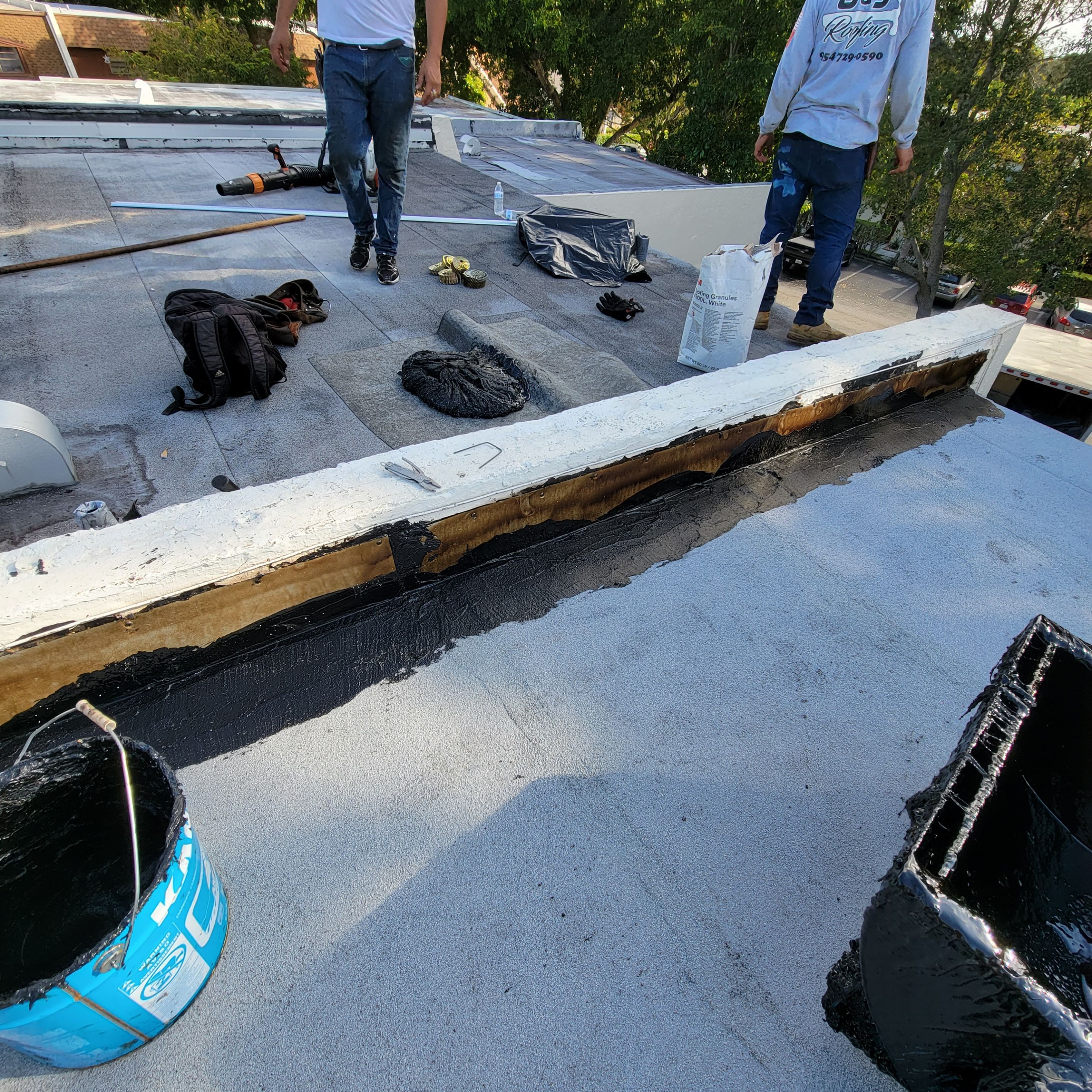 Scott St., Hollywood, FL by G&J Roofing 