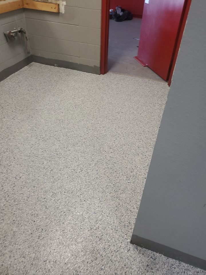 Concrete Coating at Spiece Fieldhouse by Knot Just Decks