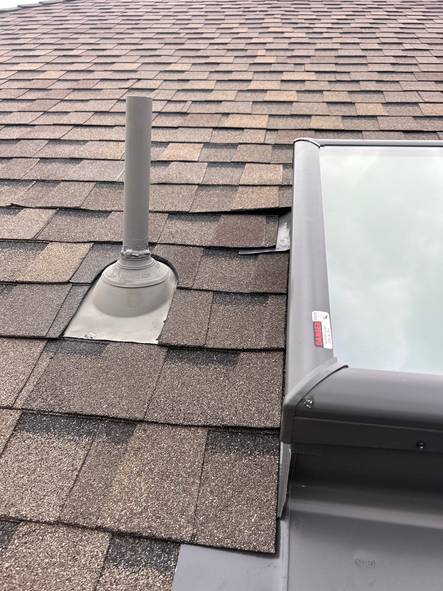 skylight replacement in Edmond by McCann's Roofing and Construction