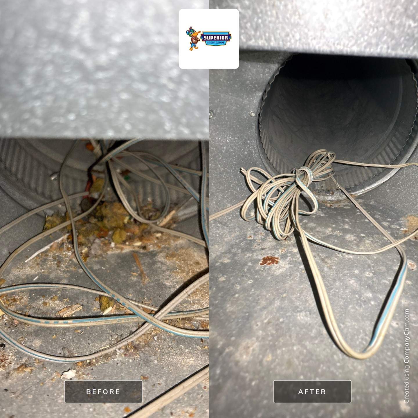 Air Duct Cleaning With a Vacuum Truck in New Castle, PA by Superior Air Duct Cleaning