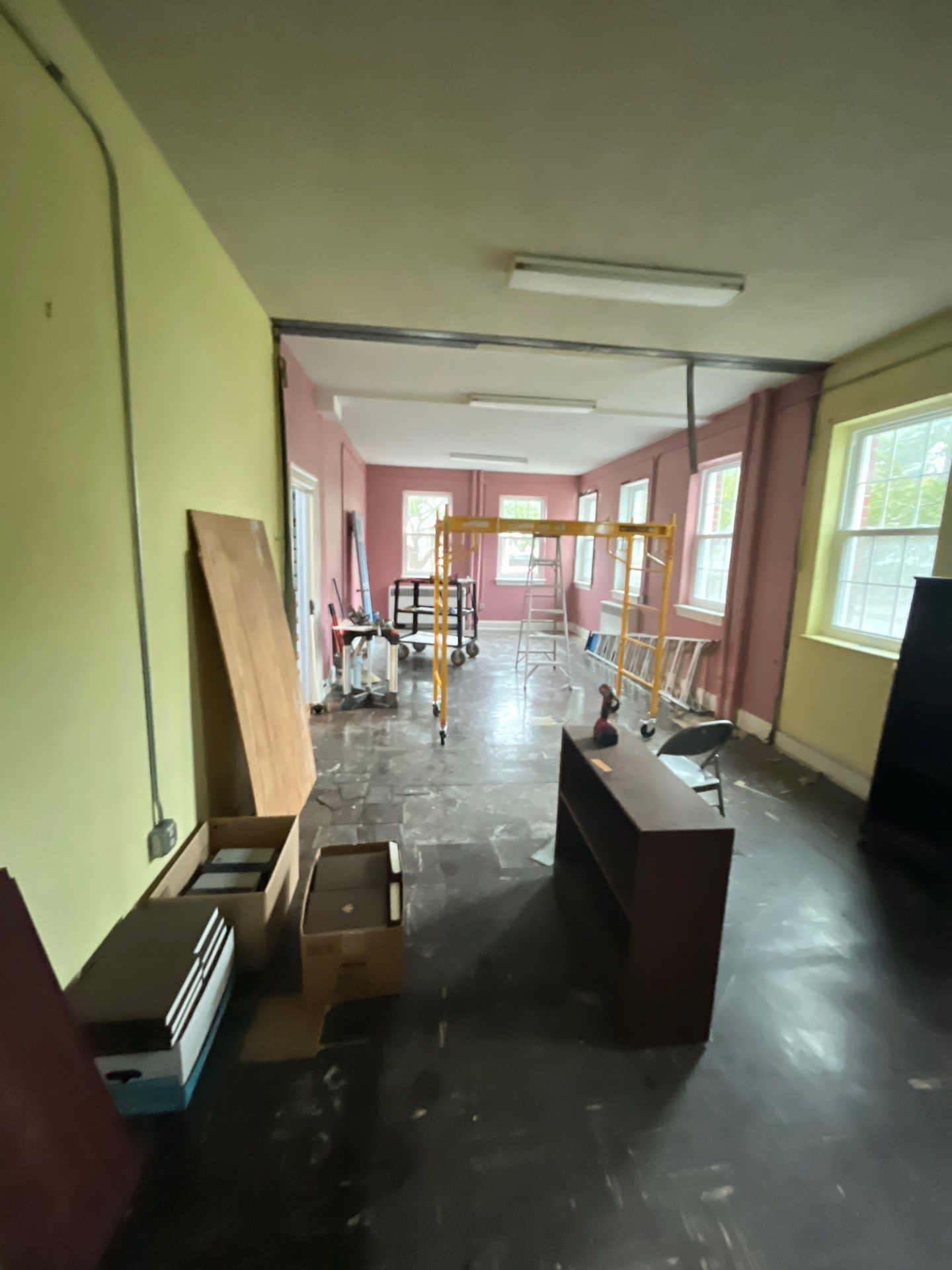 Full interior of church by AKK Painting LLC