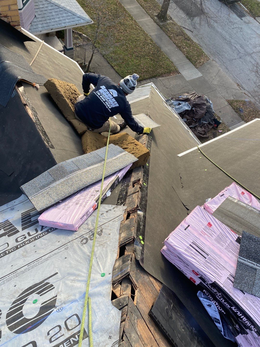 Lakewood Roof Install by Absolute Roofing and Construction