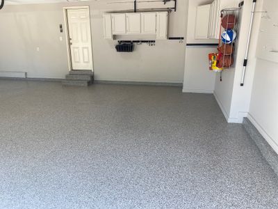 Daryn H. gets a new garage floor!