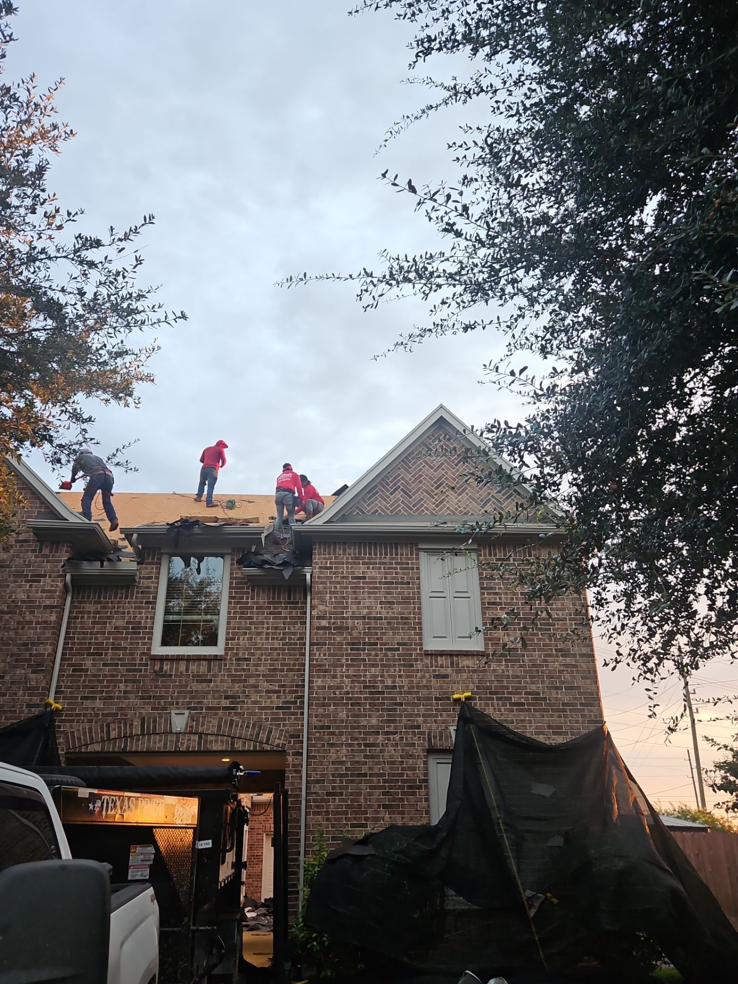 Project in Sugar Land by Motion Roofing