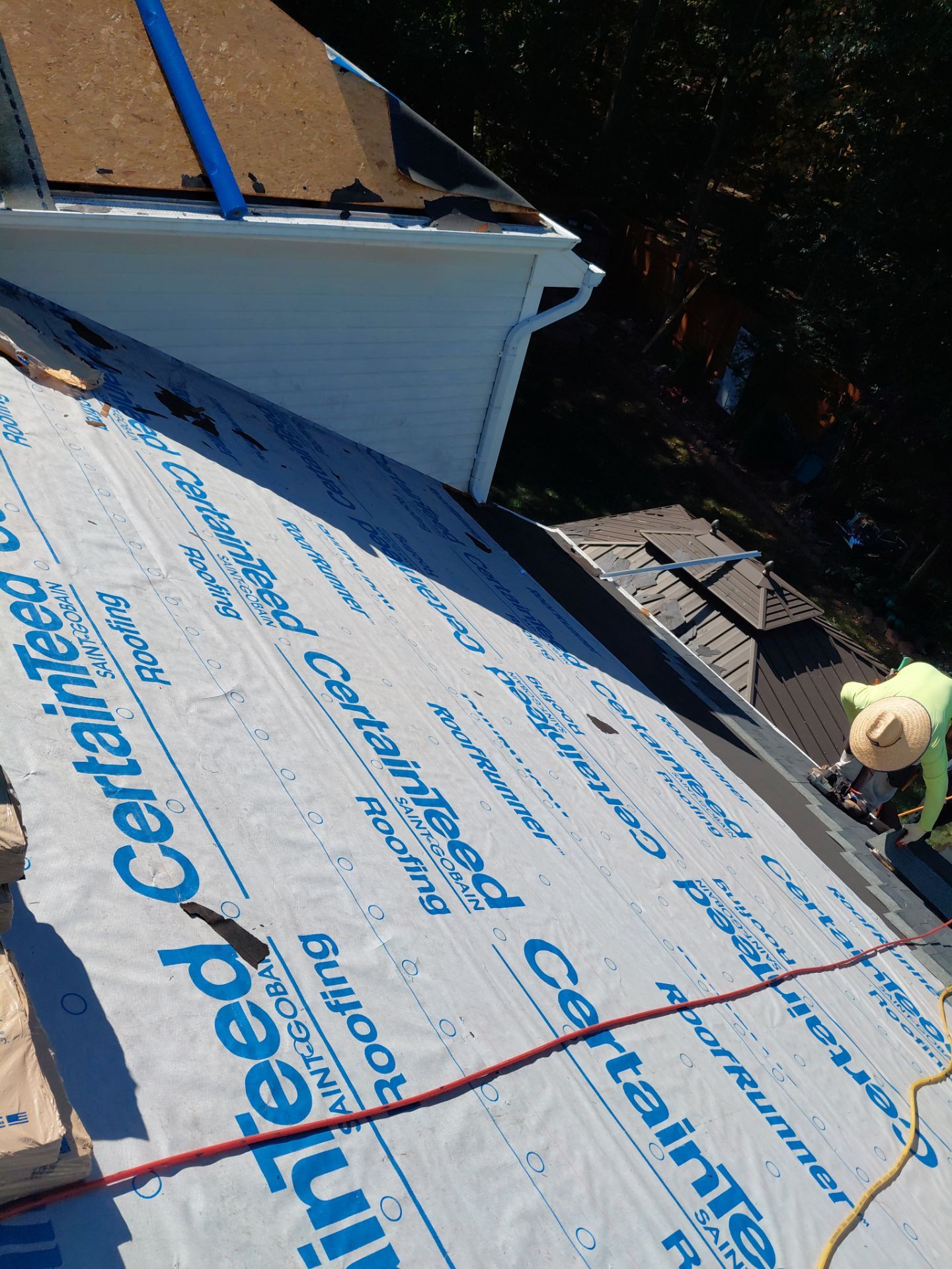 Gainesville: Residential Roof Replacement with CertainTeed Landmark in Moire Black  by RM Banning, Inc.