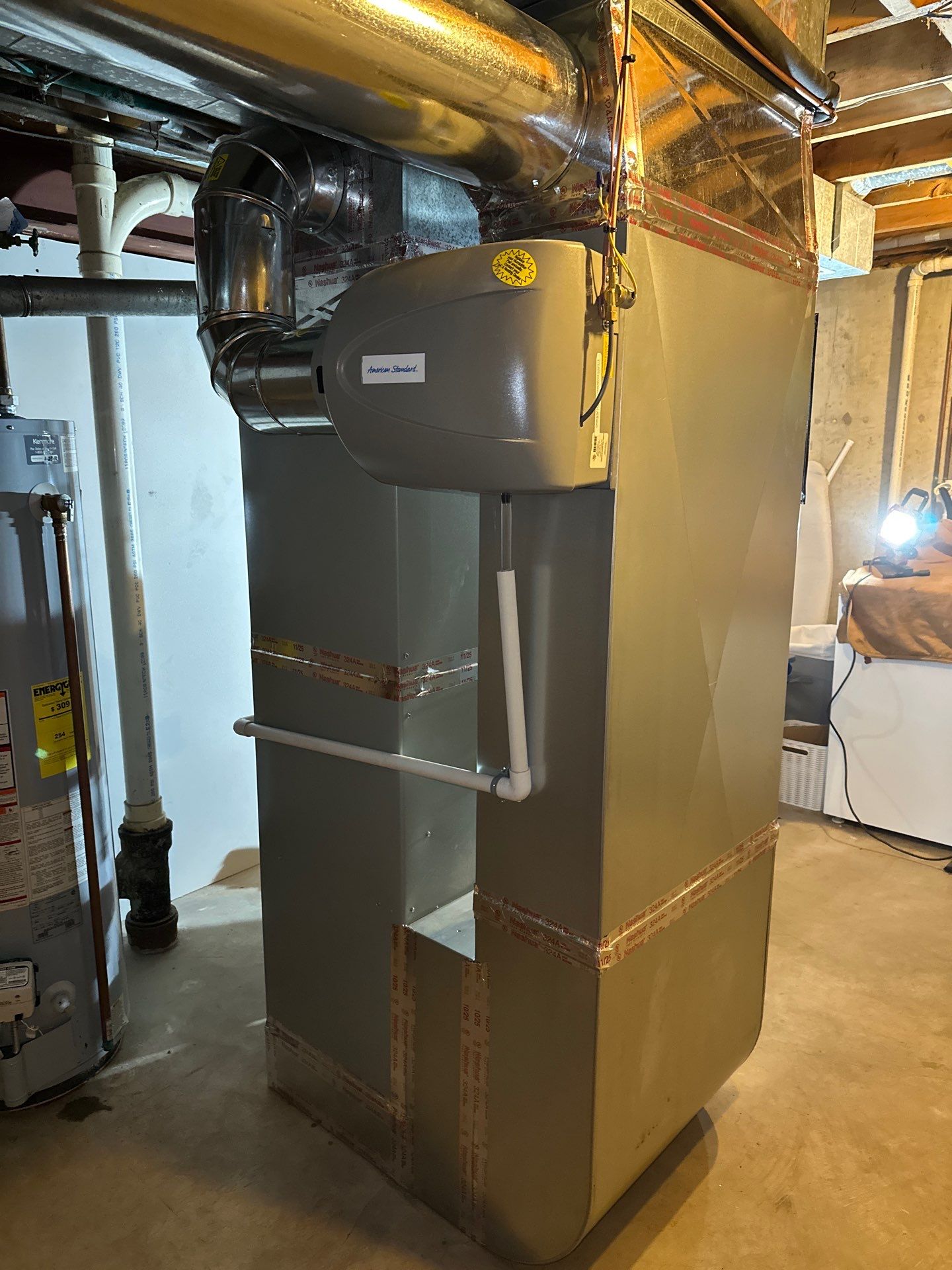 American Standard Furnace, Air Conditioner & Humidifier by Ragano Heating & Air Conditioning Inc