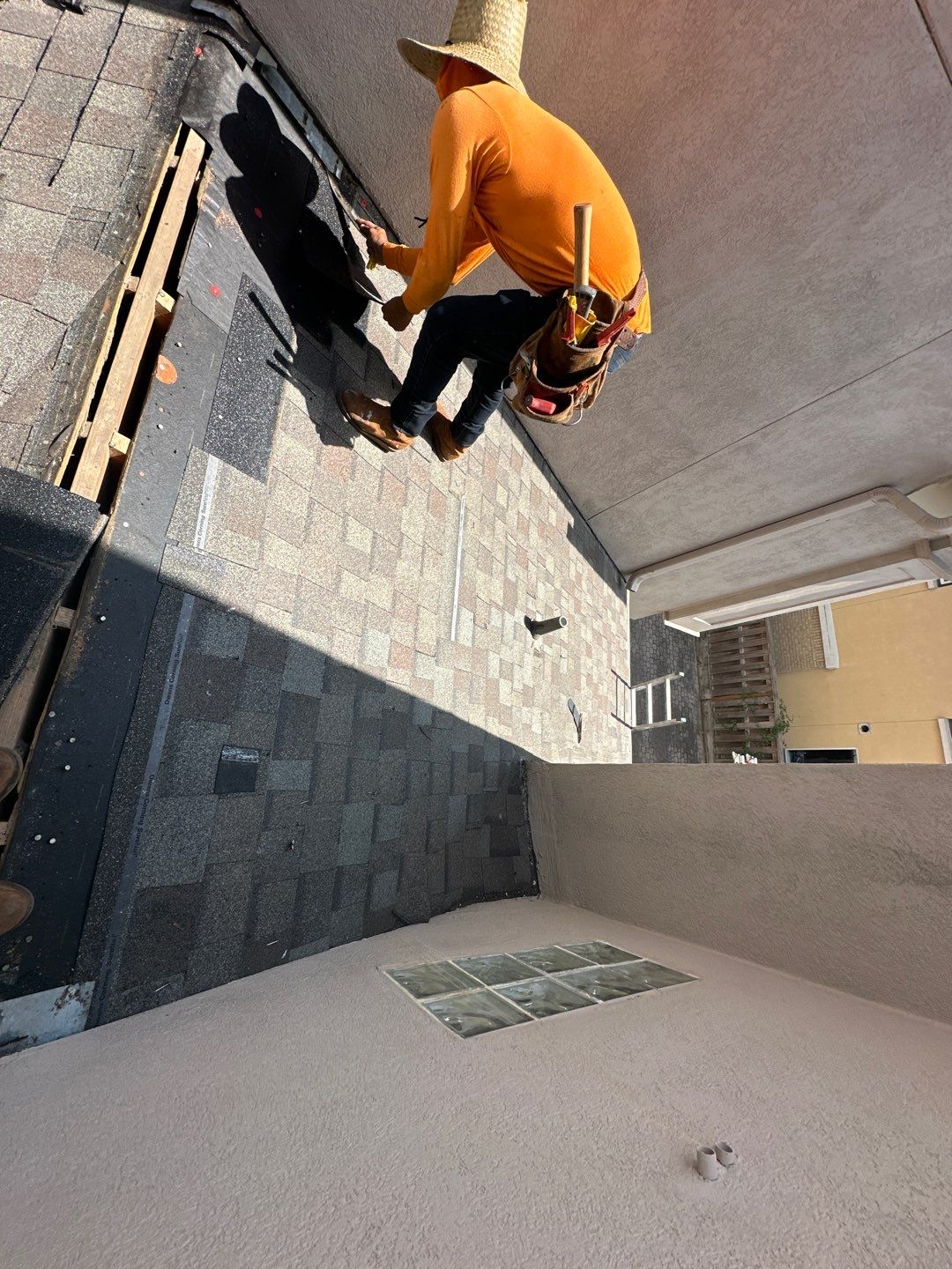 Residential Roofing Repair using Owen's Corning Duration (Lifetime) Shingles by Roof Repair Company