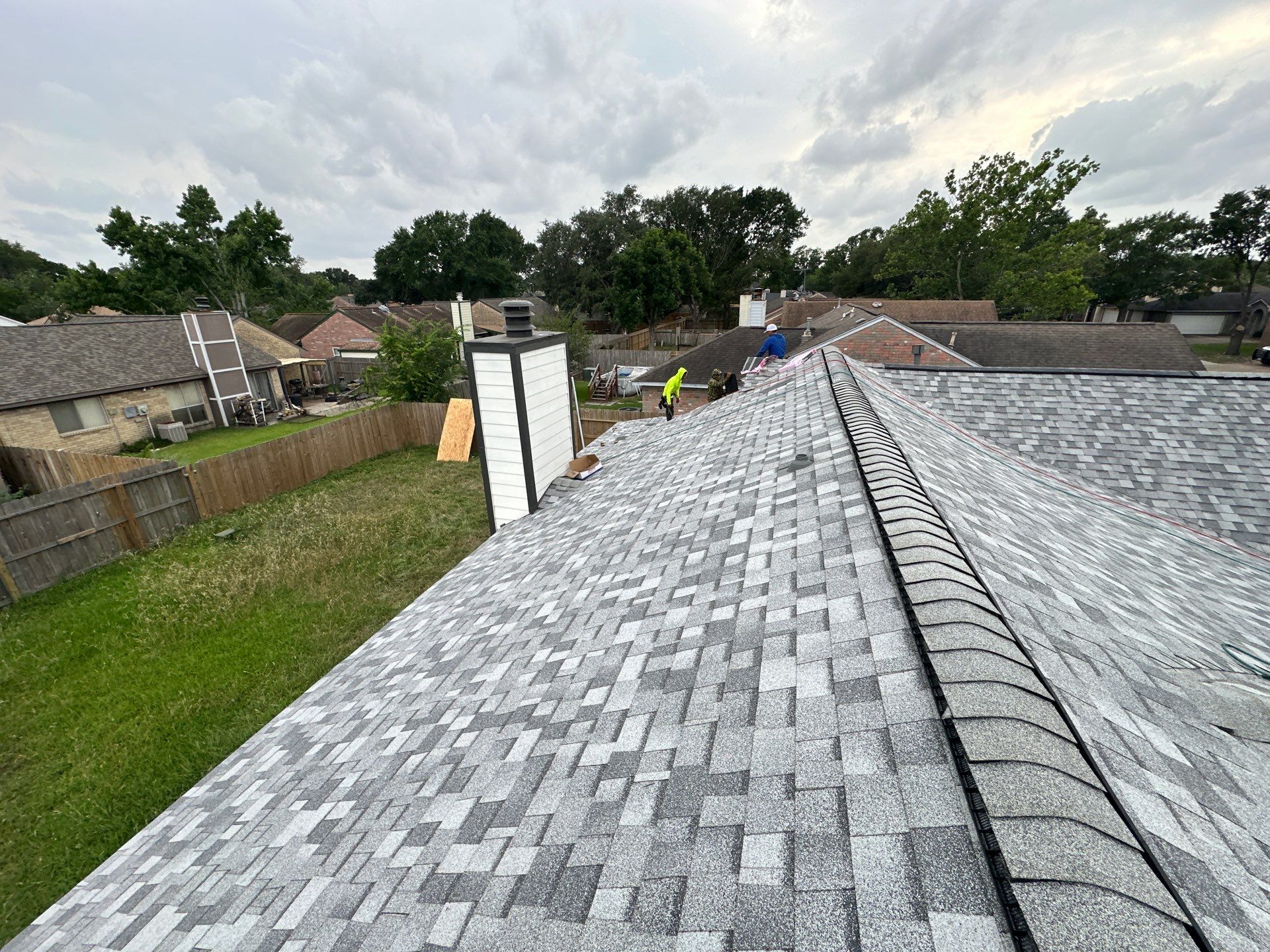 Project in Katy by Motion Roofing