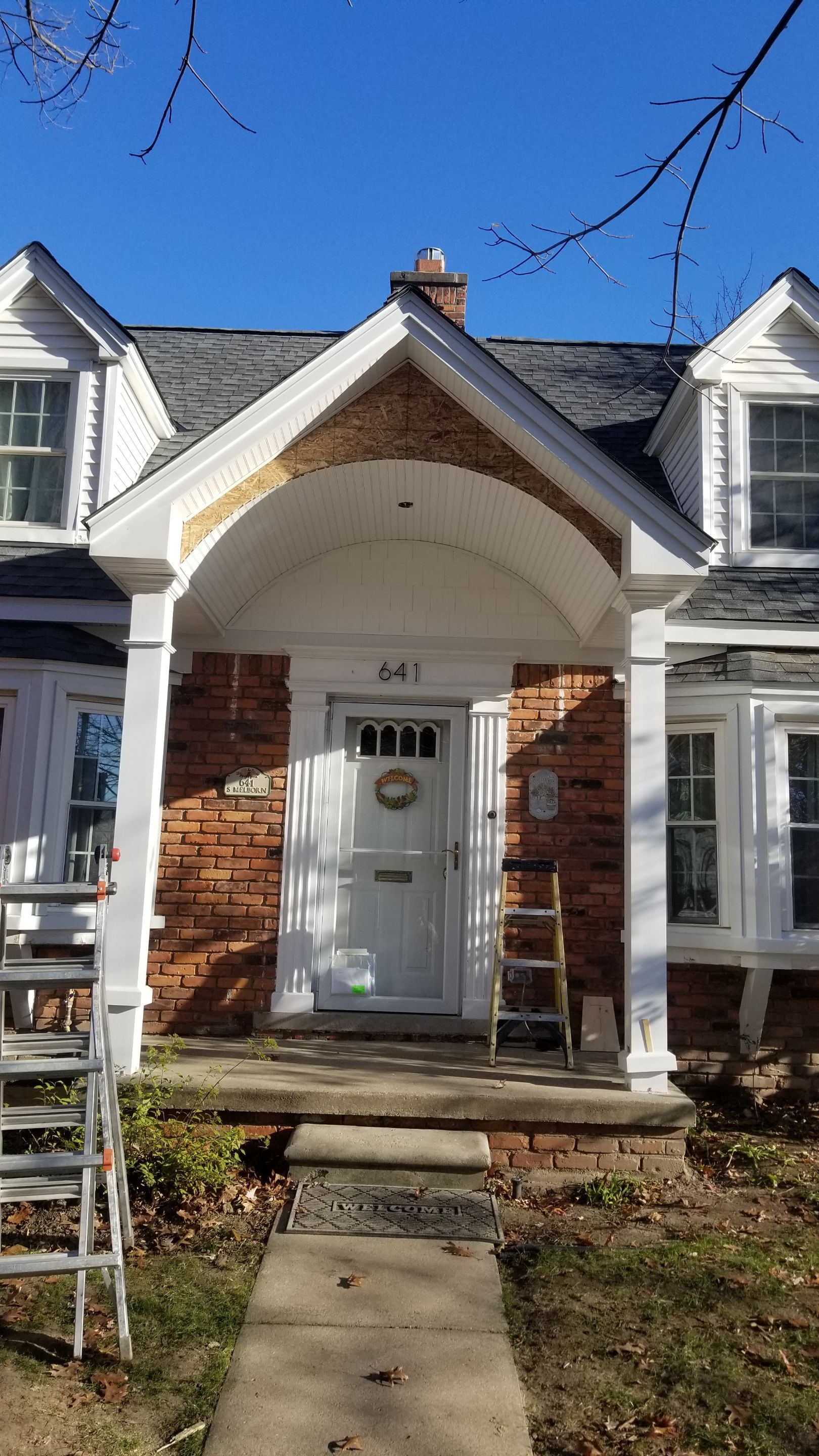Porch Overhang Dearborn, MI by Northwest Construction 