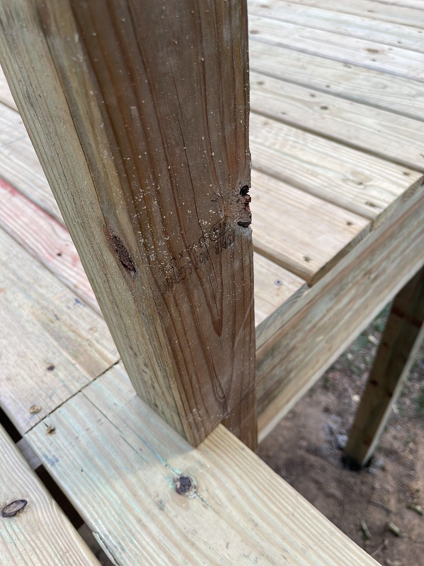 Russet Cove Circle - Deck Installation by Pillar and Pine