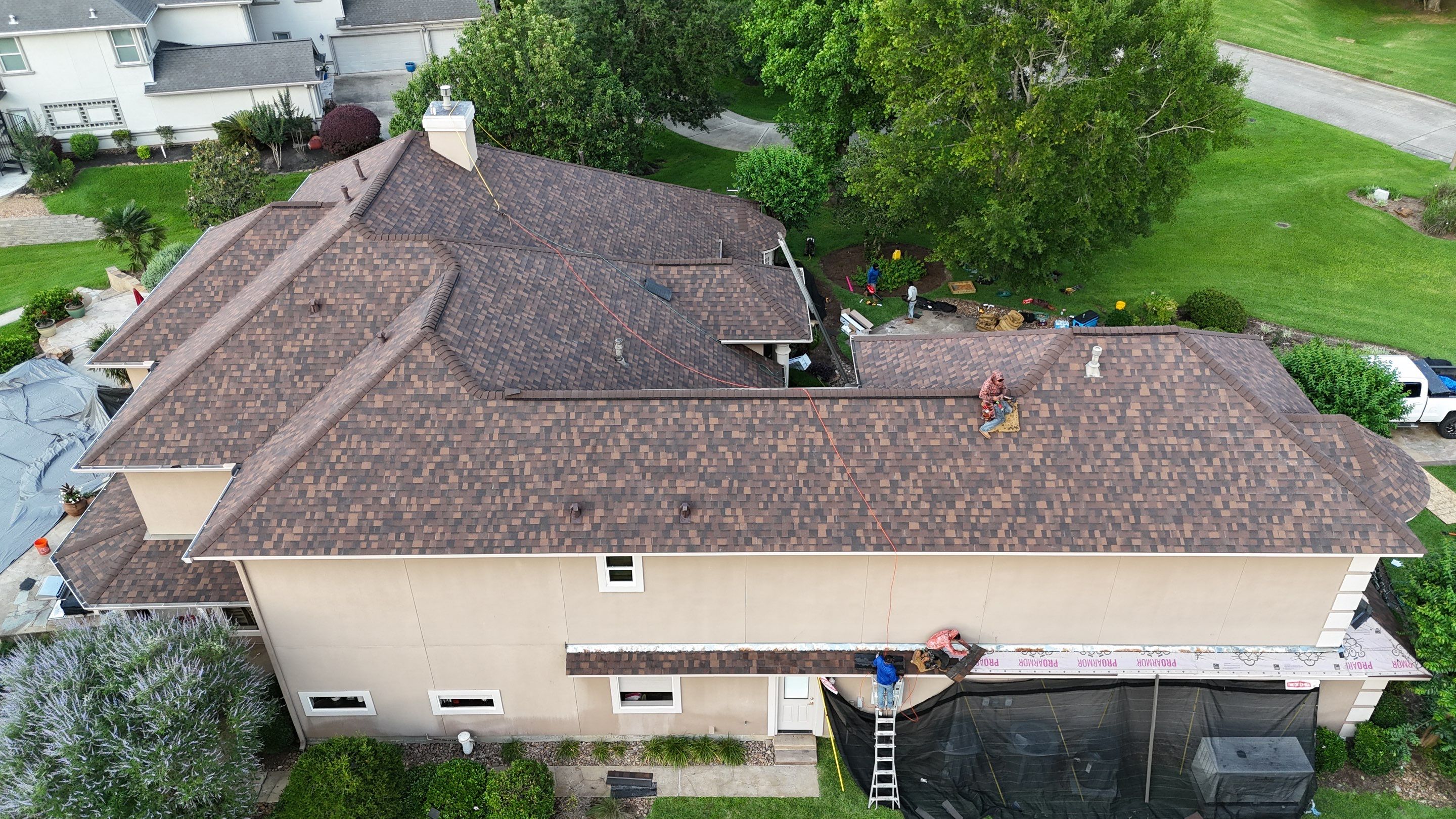 Project in Montgomery by Motion Roofing